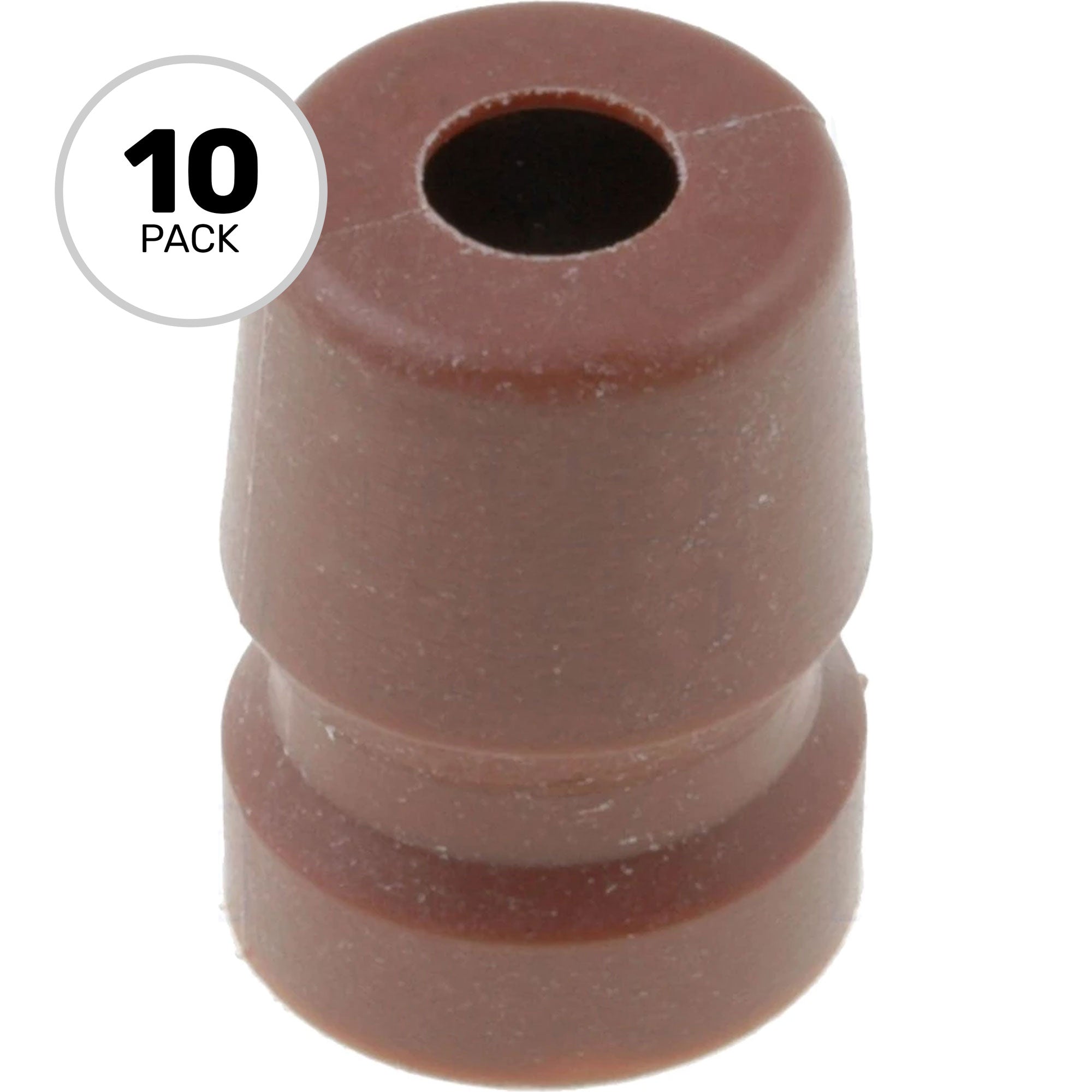 Amphenol AC-GROMMET-BRN Colored Boot for AC Series, T Series and Musician Series (Brown, 10 Pack)