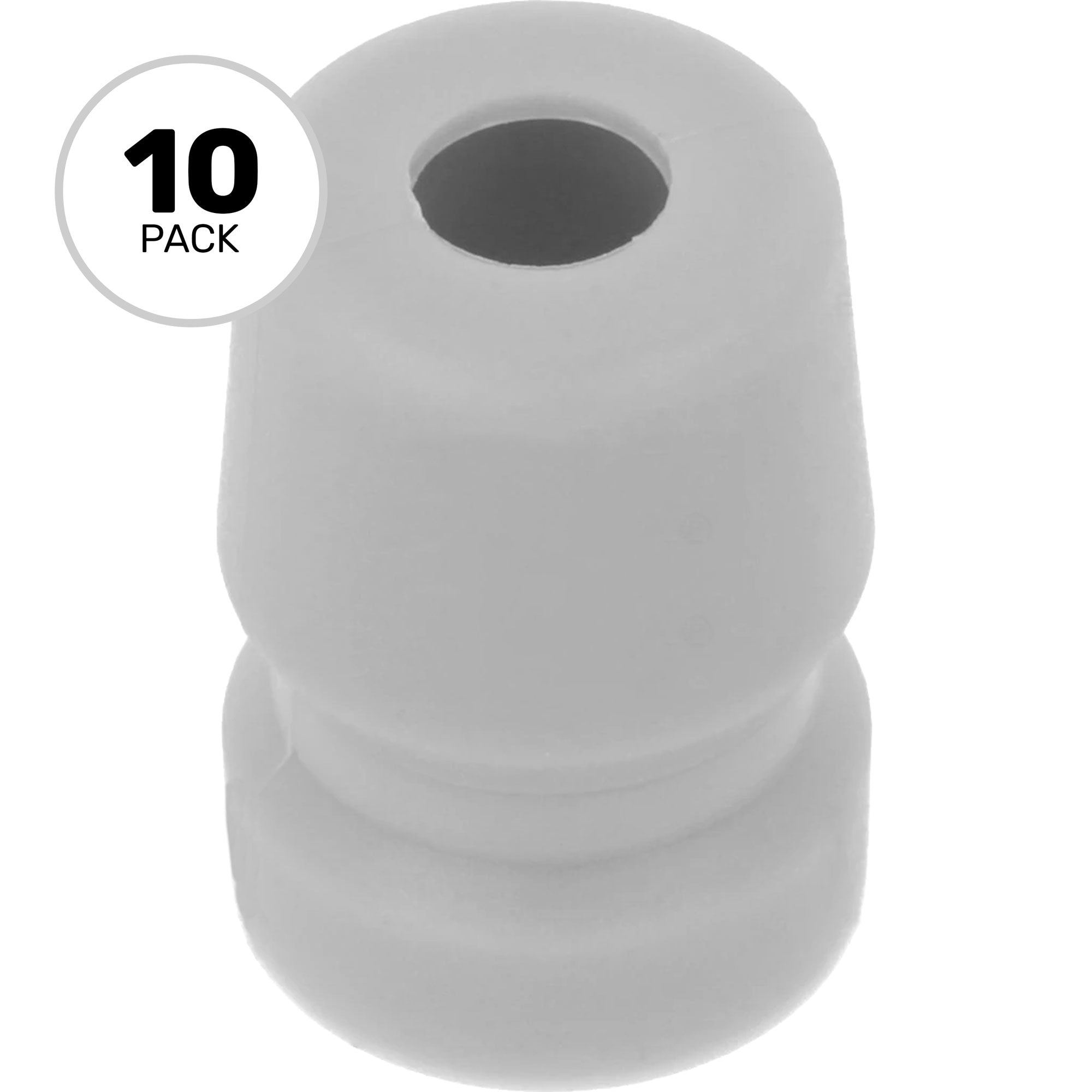 Amphenol AC-GROMMET-GRY Colored Boot for AC Series, T Series and Musician Series (Grey, 10 Pack)