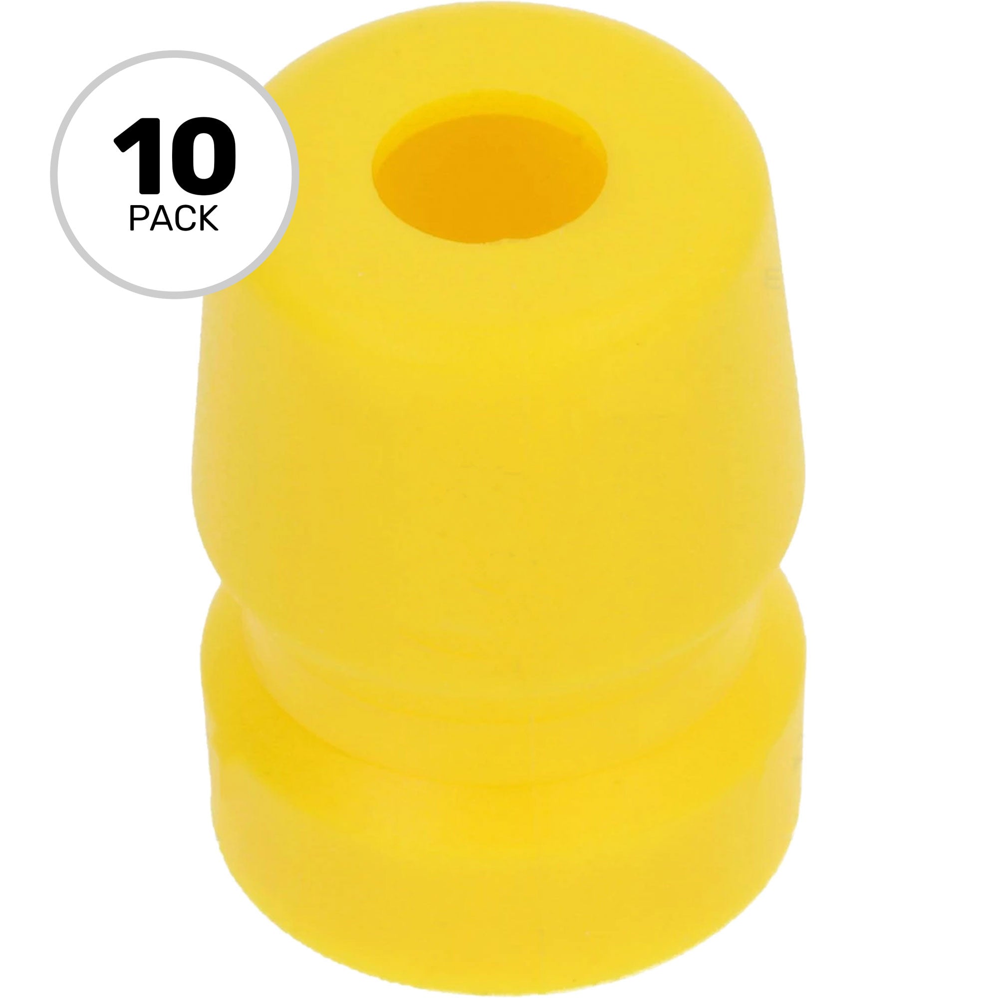 Amphenol AC-GROMMET-YEL Colored Boot for AC Series, T Series and Musician Series (Yellow, 10 Pack)
