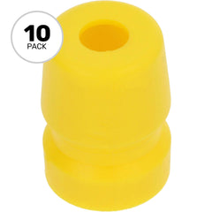 Amphenol AC-GROMMET-YEL Colored Boot for AC Series, T Series and Musician Series (Yellow, 10 Pack) Image 1