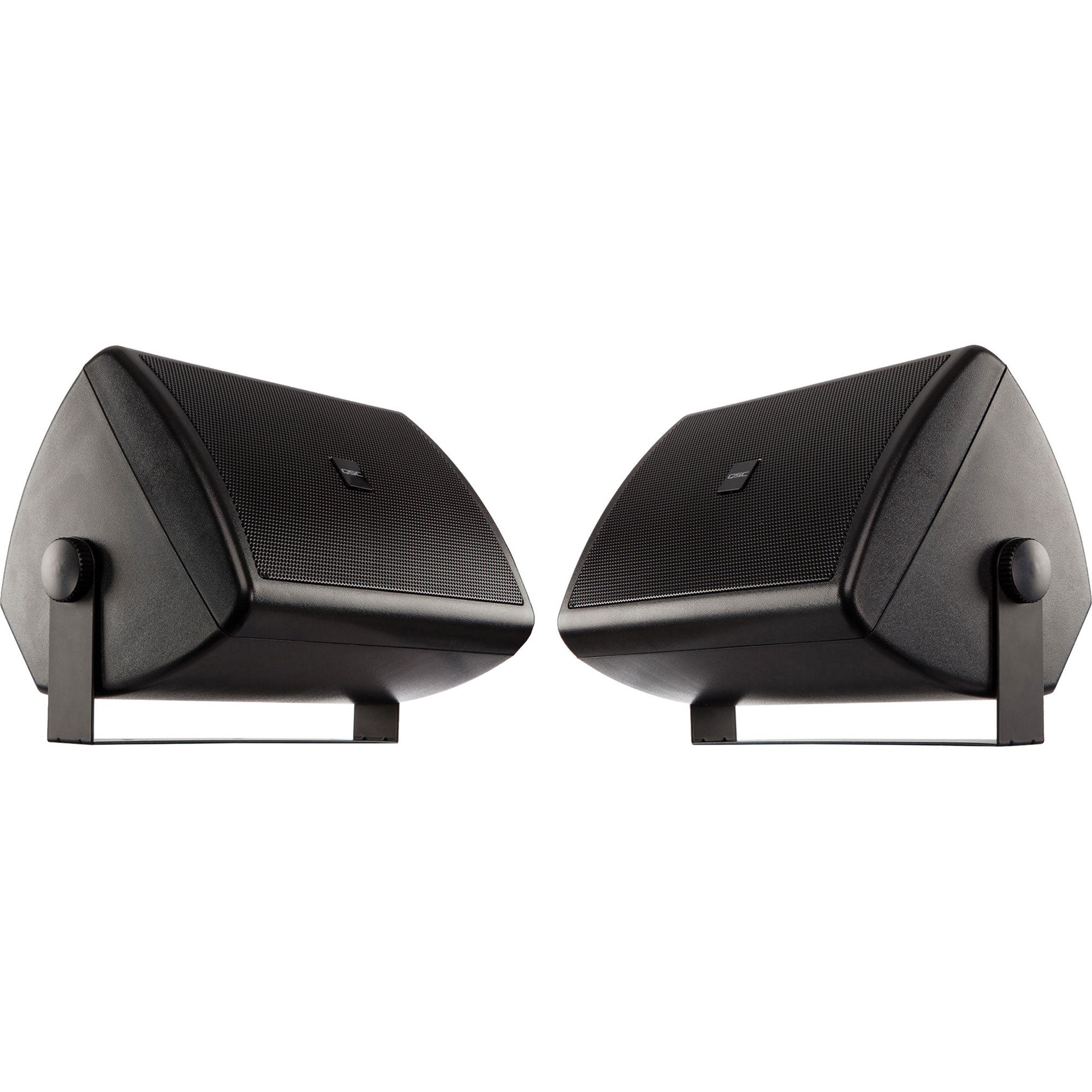 QSC AC-S6T-BK 6.5" 2-Way AcousticCoverage Loudspeakers (Pair, Black)