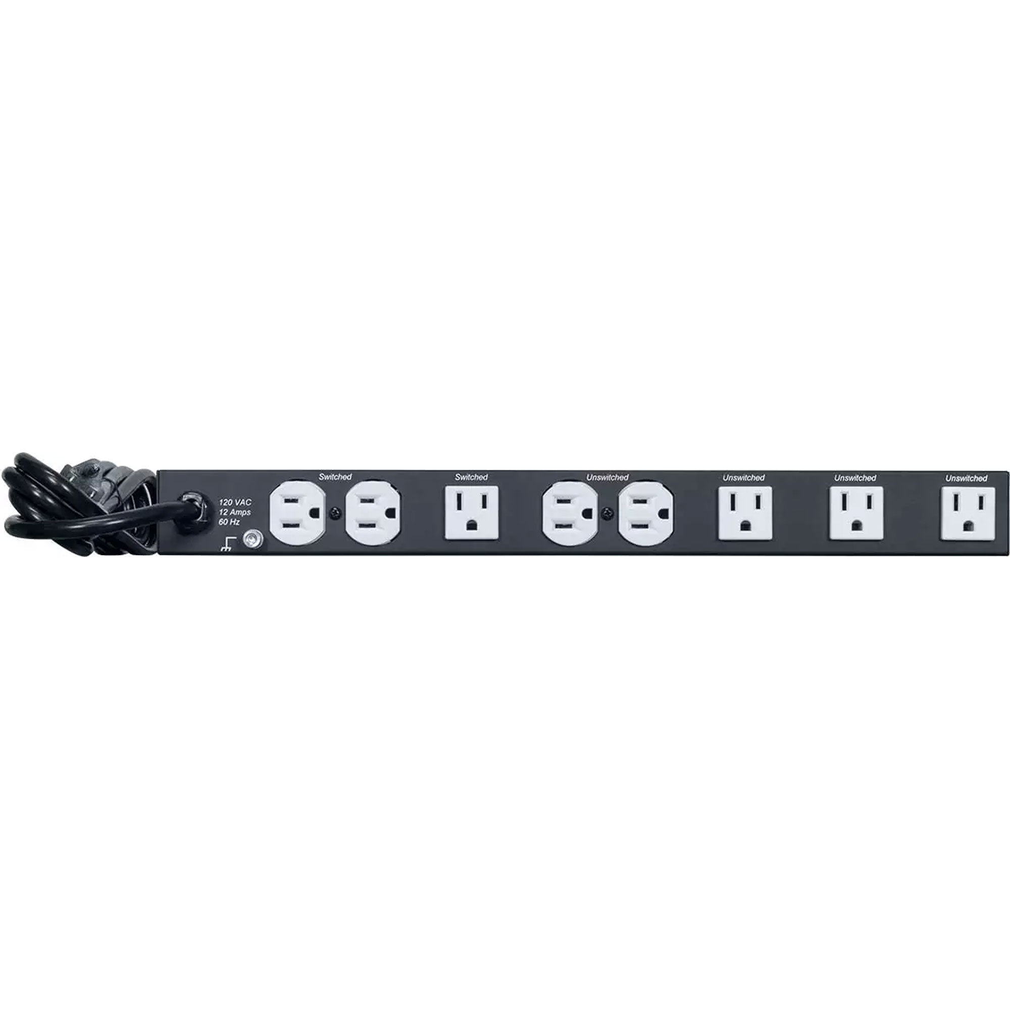 Lowell ACR-1509-S 15A Rackmount Power Panel with 9 Outlets and Surge Protection