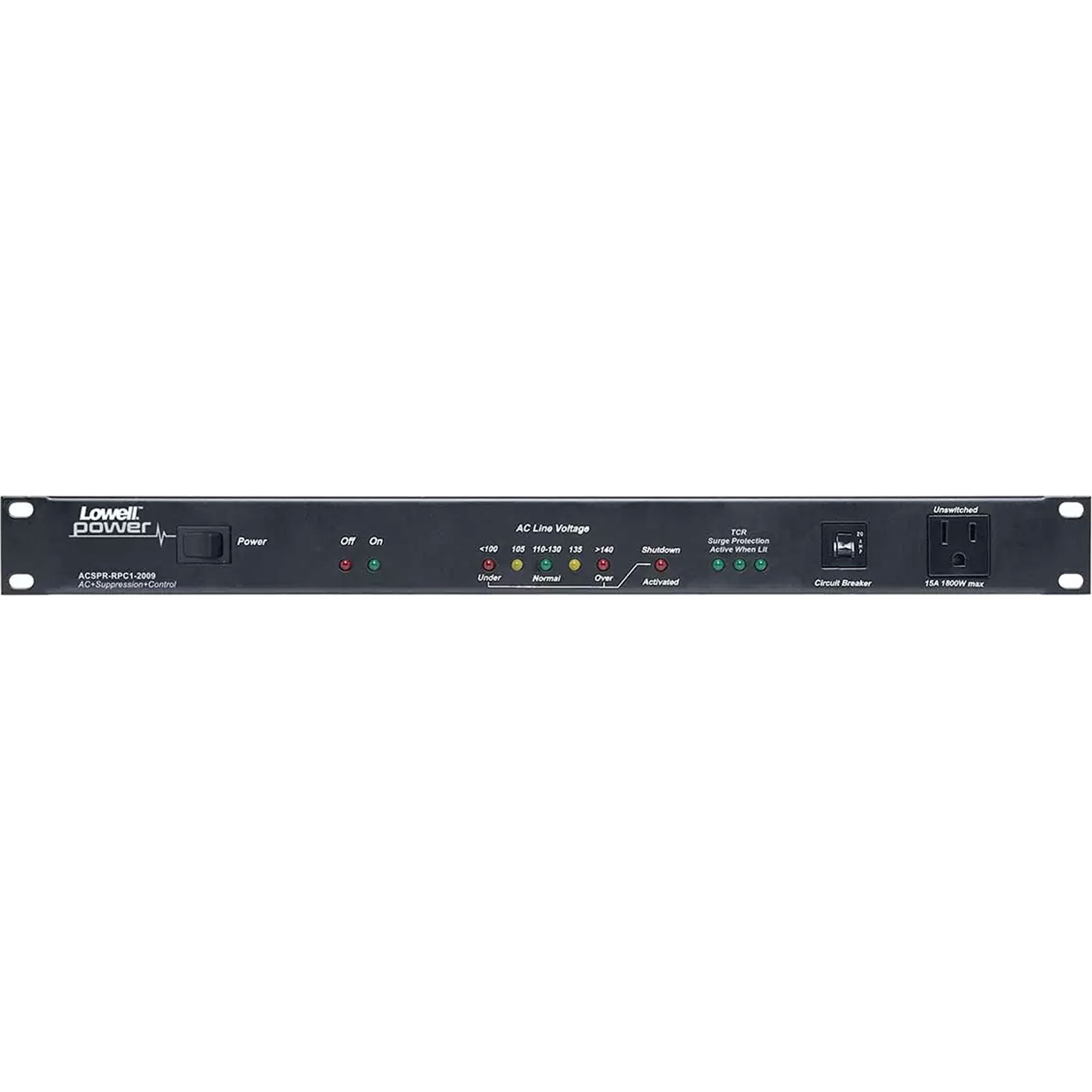 Lowell ACSPR-RPC1-2009 Rackmount Power with Remote Power Control