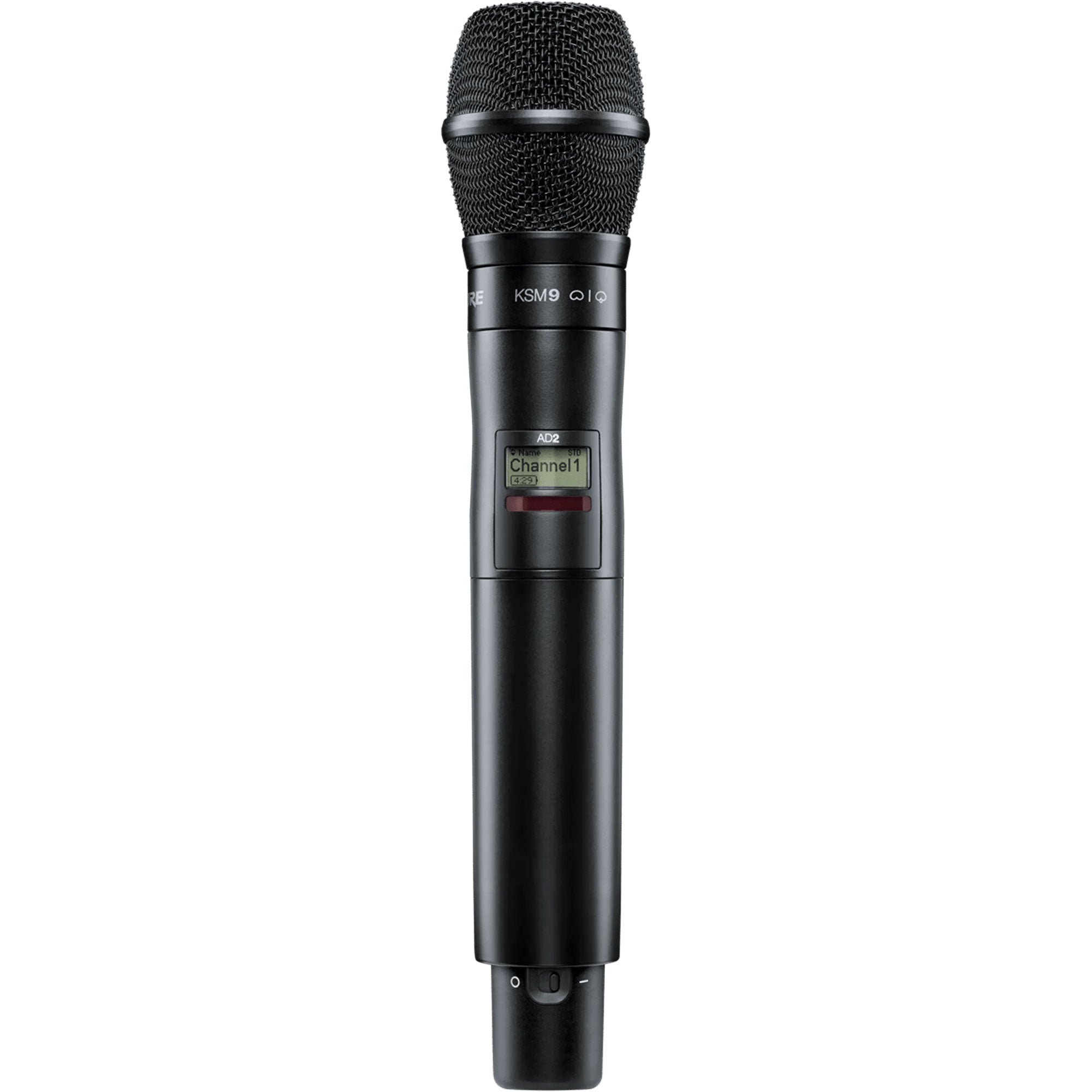 Shure AD2/K9B Axient Digital Handheld Wireless Transmitter (G57: 470-616 MHz, Black)