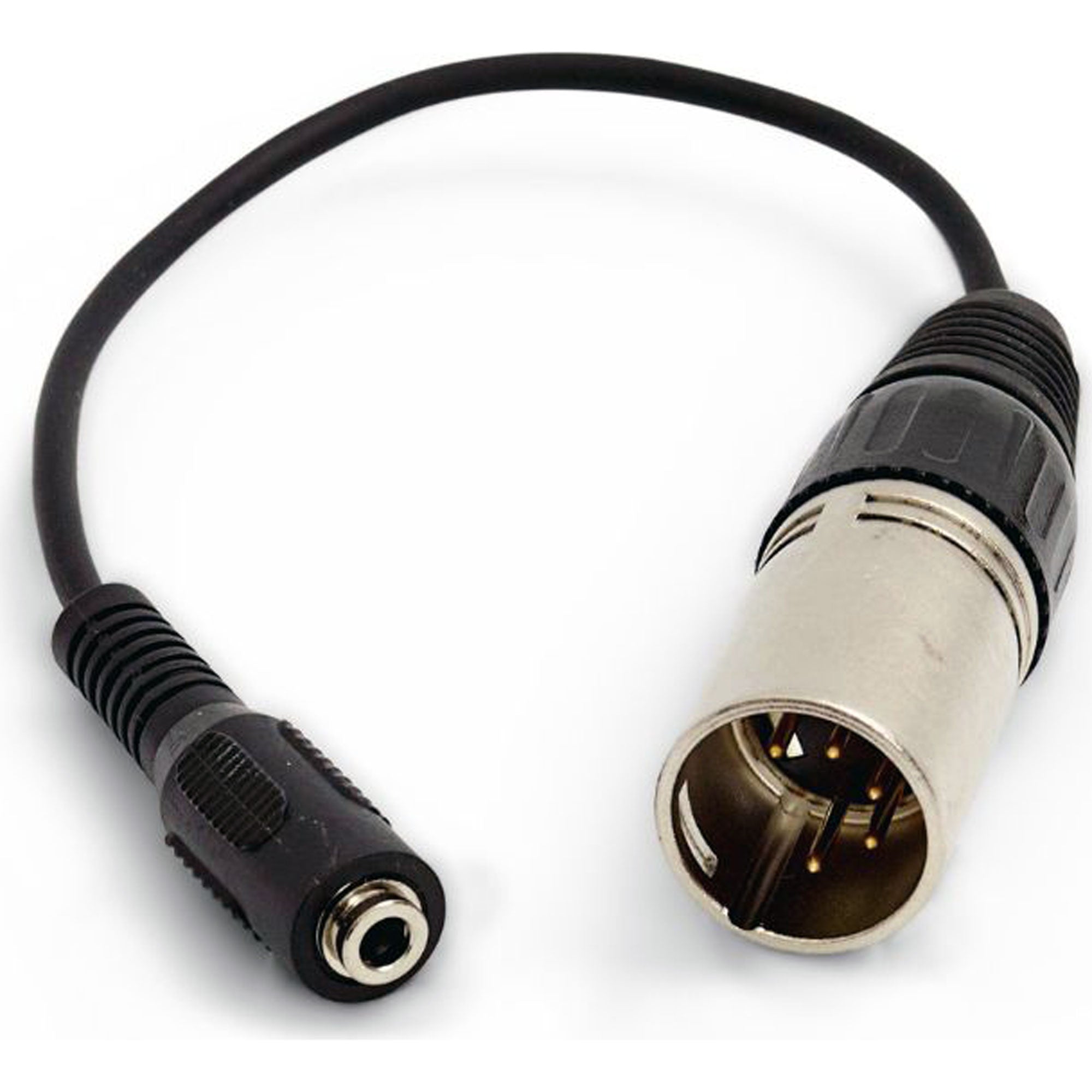 Point Source Audio ADP-PHx5M Headset Adapter Cable 3.5mm Female TRRS to 5-Pin Male Mono XLR (8")
