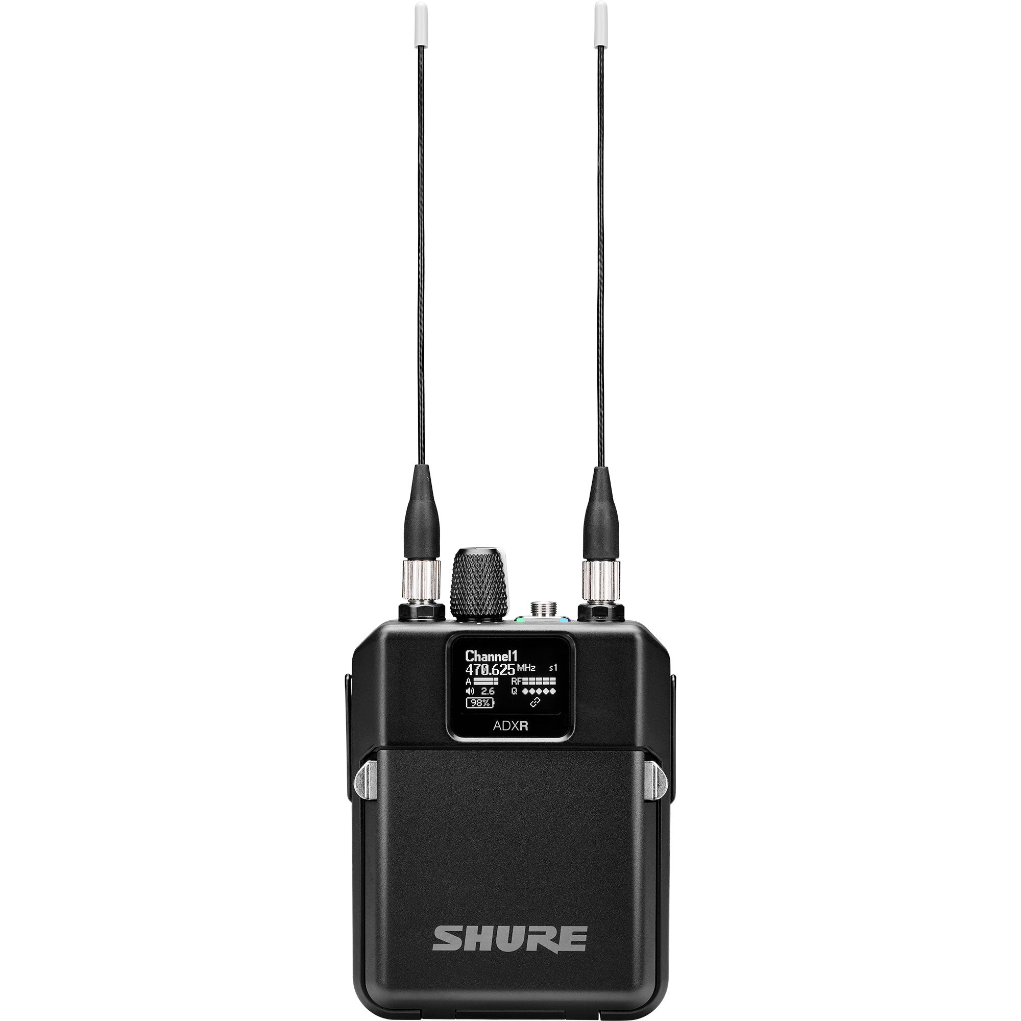 Shure ADXR Axient Digital PSM Wireless IEM Bodypack Receiver (B: 606-810 MHz)