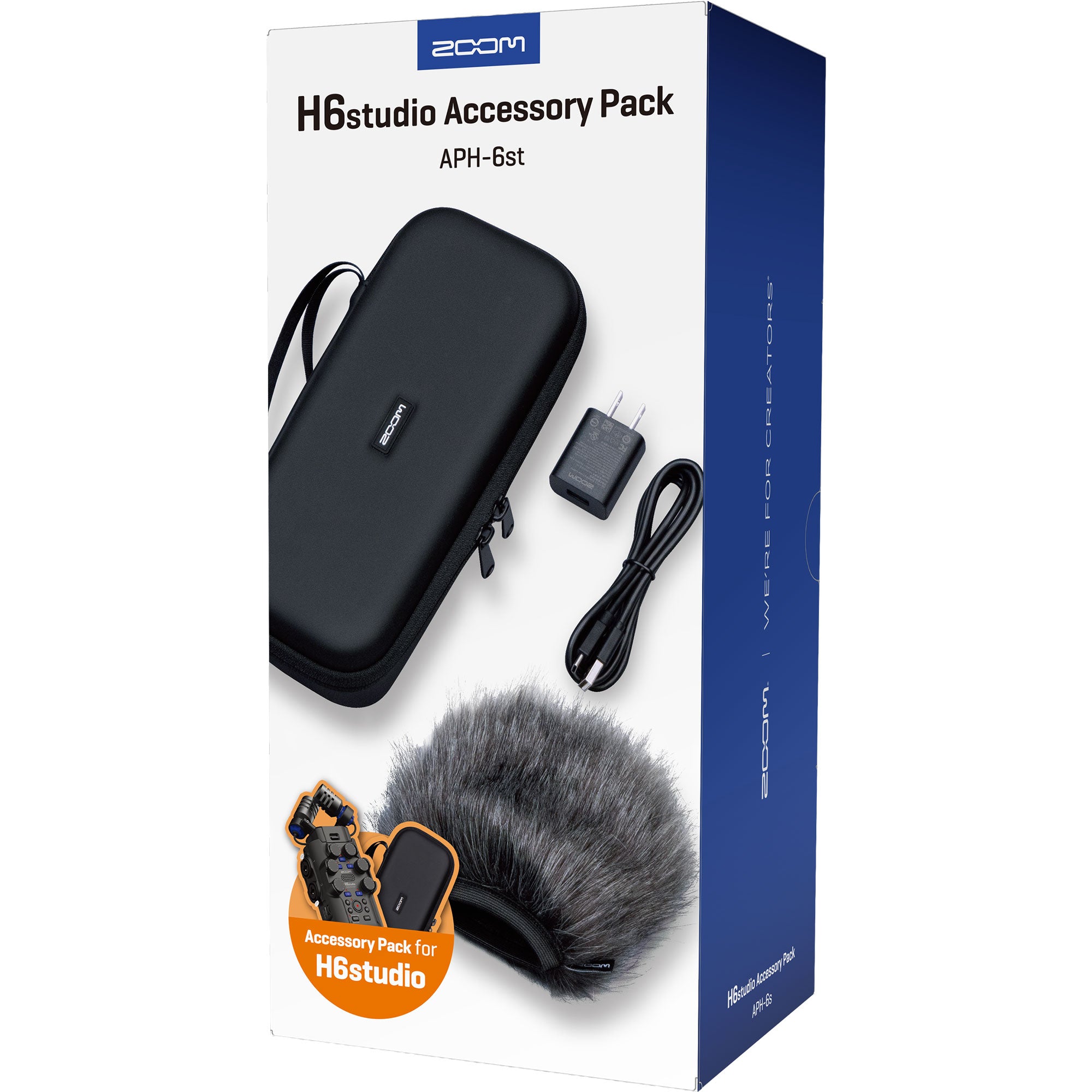 Zoom APH-6s Accessory Pack for H6studio Portable Handy Recorder
