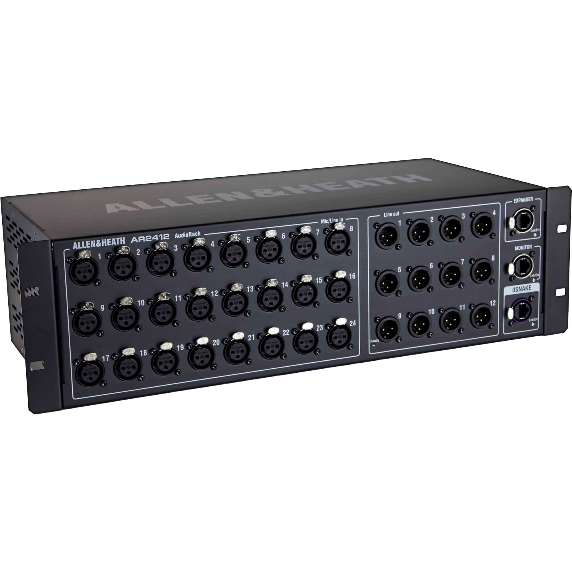 Allen & Heath AR2412 angled front view on white background