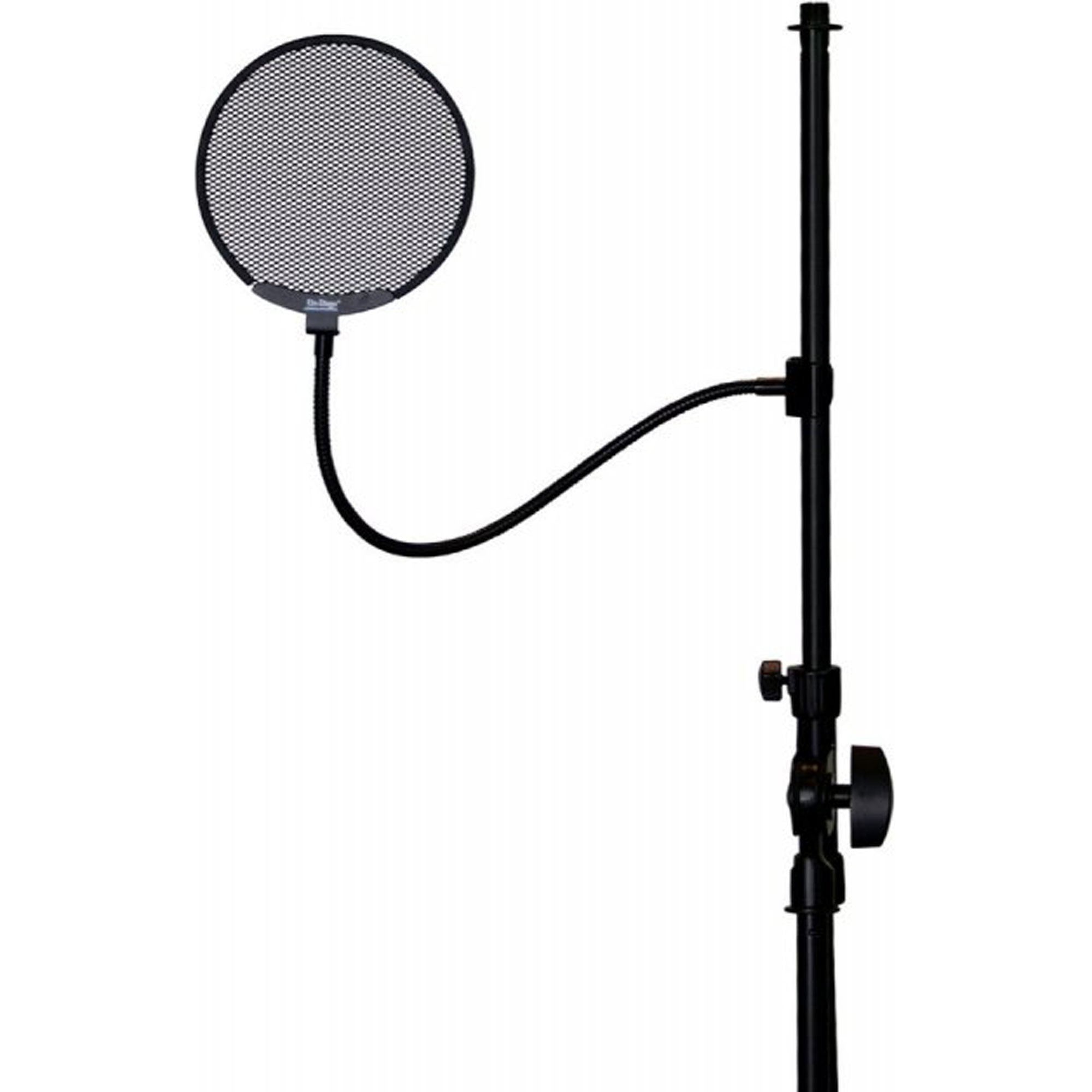 On-Stage ASVSM5-B Metal Pop Blocker with 13" Flexible Gooseneck
