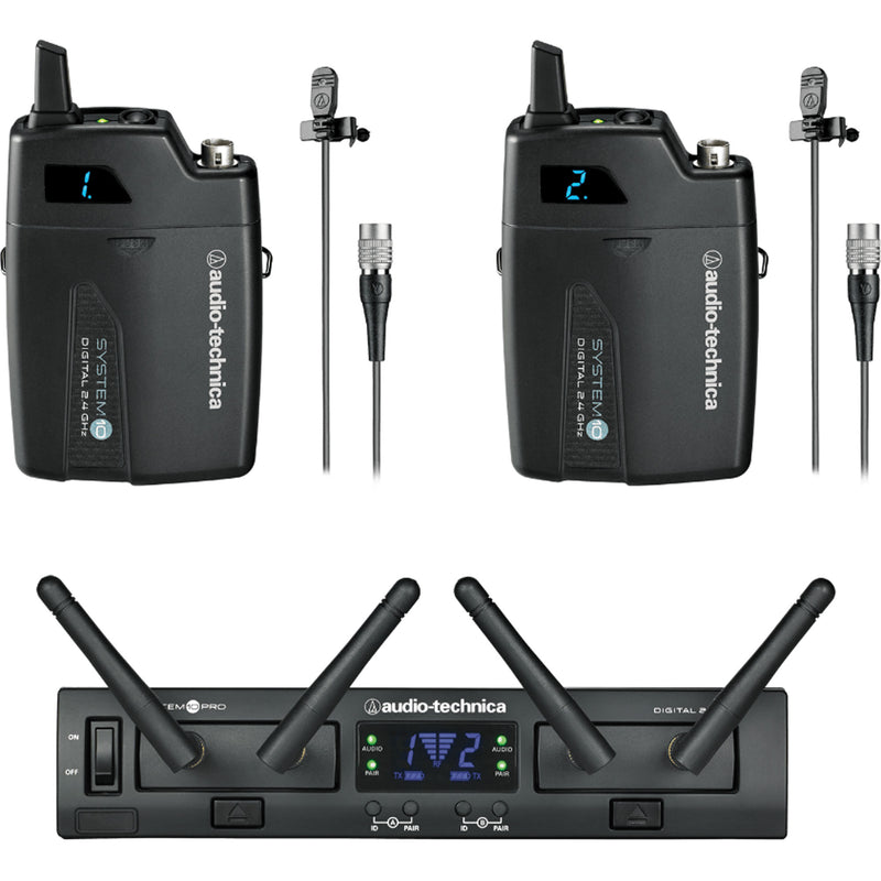 Audio-Technica ATW-1311/L Dual Lavalier Digital Wireless System