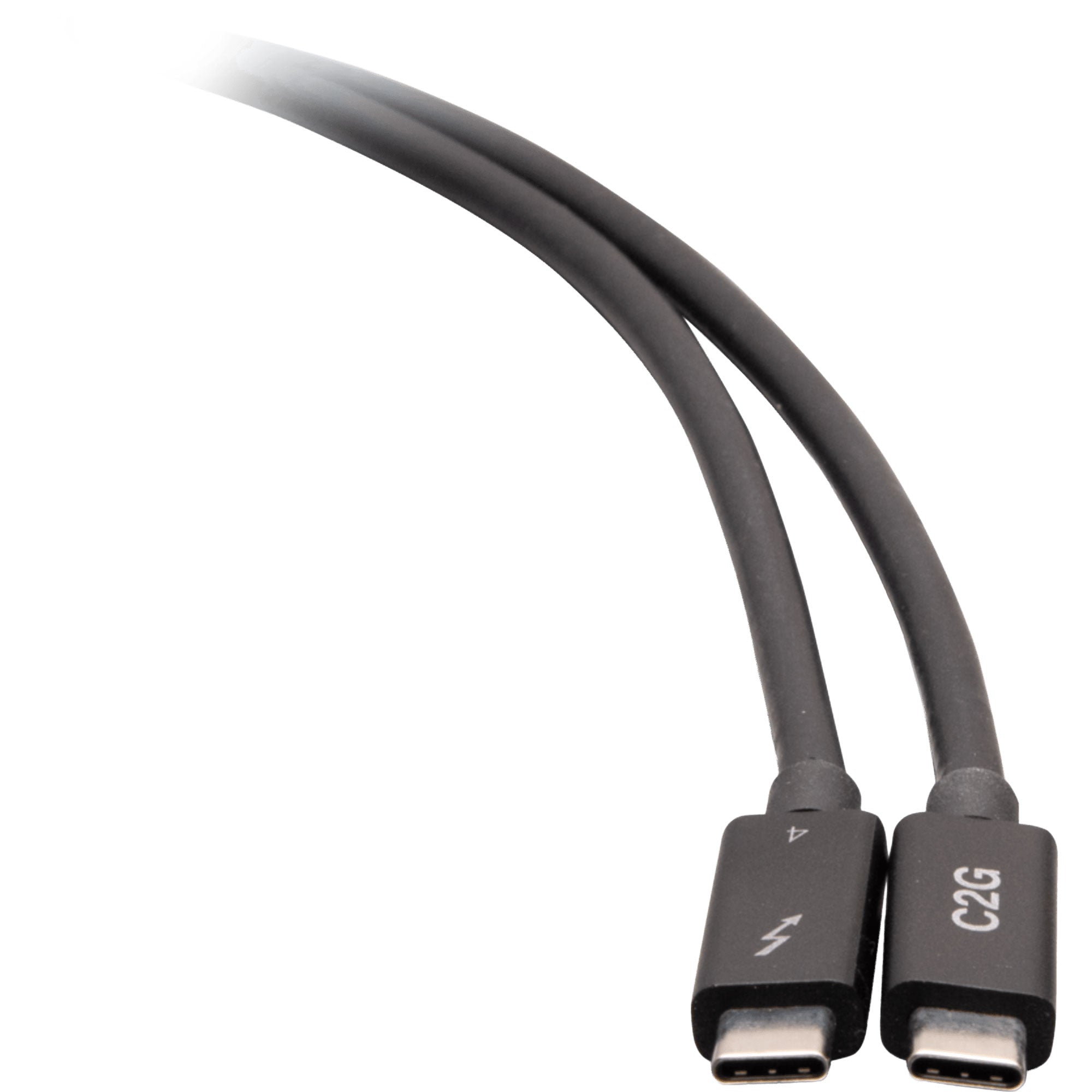 C2G 28886 Thunderbolt 4 USB-C Cable (2.5', 40Gbps) Image 4