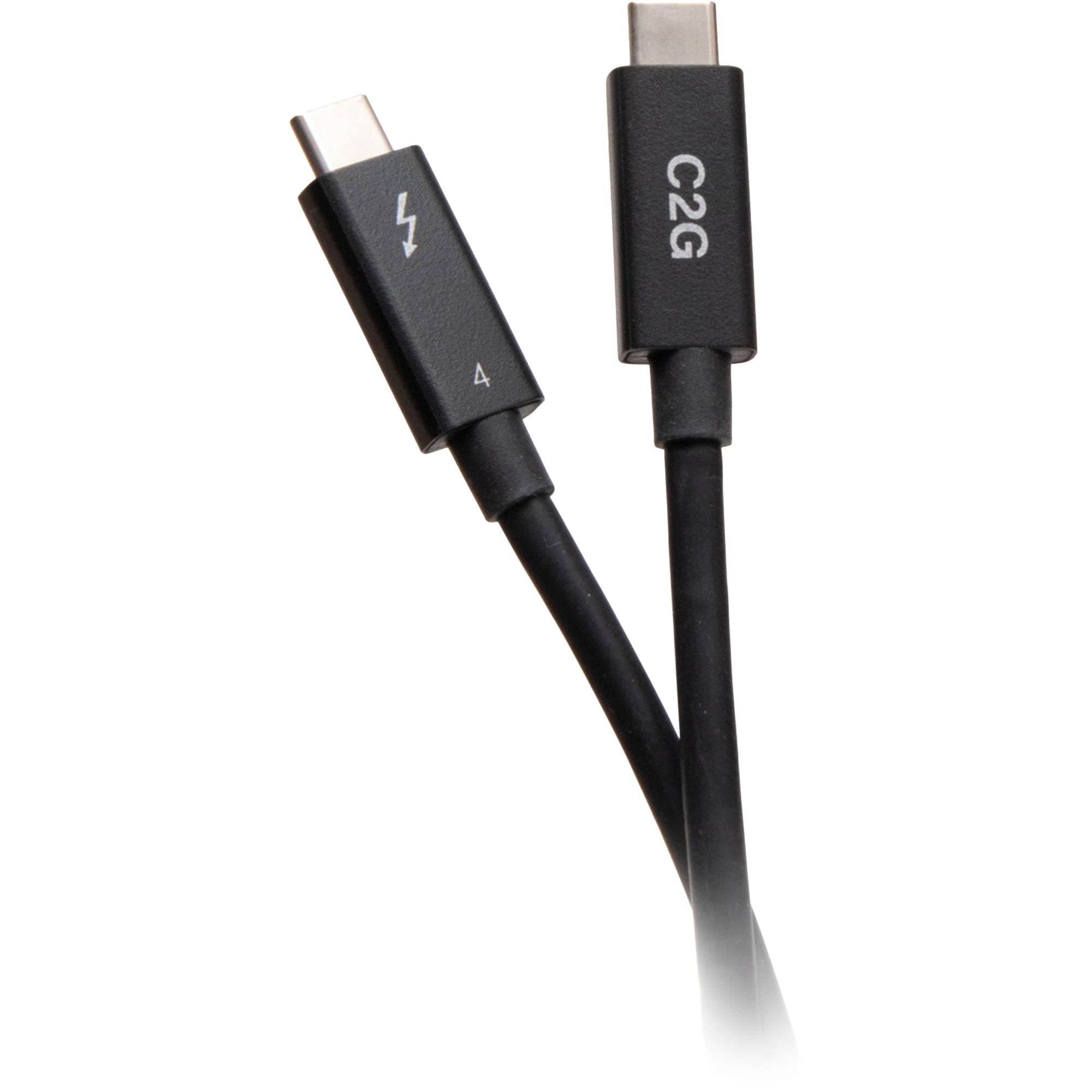 C2G 28885 Thunderbolt 4 USB-C Cable (1.5', 40Gbps) Image 3