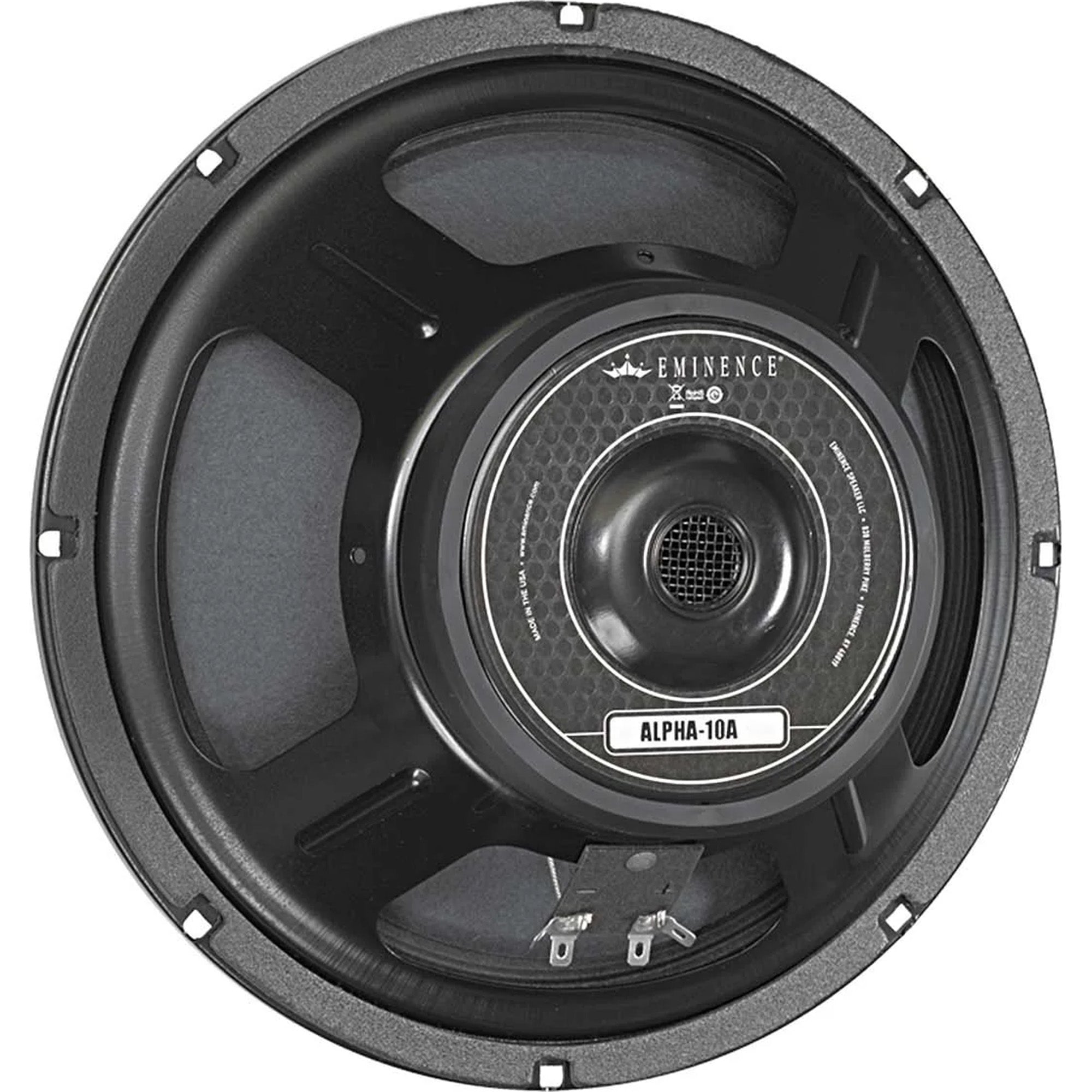 Eminence Alpha-10A 10" American Standard Series Speaker, 8 Ohm