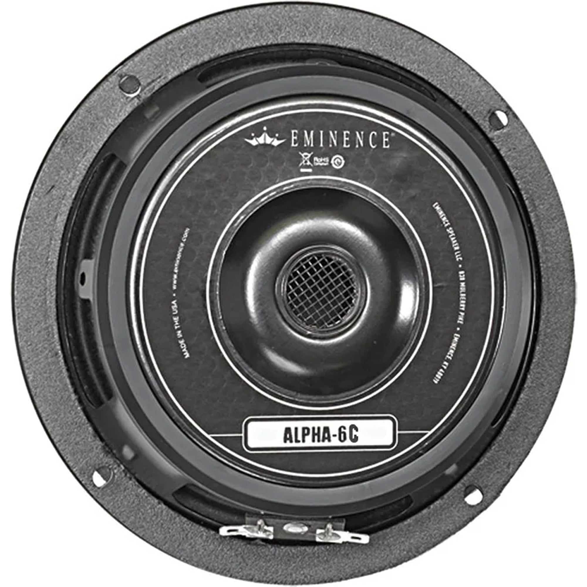 Eminence Alpha-6C 6" American Standard Series Speaker, 4 Ohm
