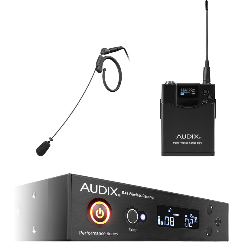 Audix AP41 HT7 Single-Channel Headworn Wireless Microphone System (Black, 522-554 MHz)