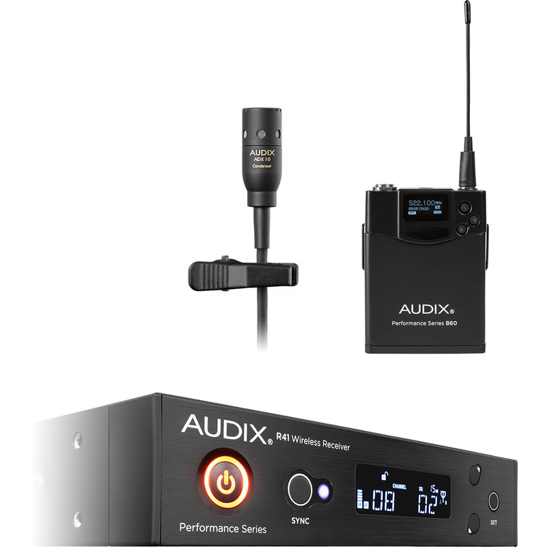 Audix AP41 L10 Single-Channel Lavalier Wireless Microphone System (522-554 MHz)