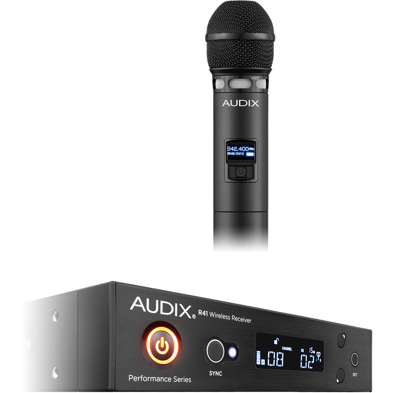 Audix AP41 VX5 Single-Channel Handheld Wireless Microphone System (522-554 MHz)