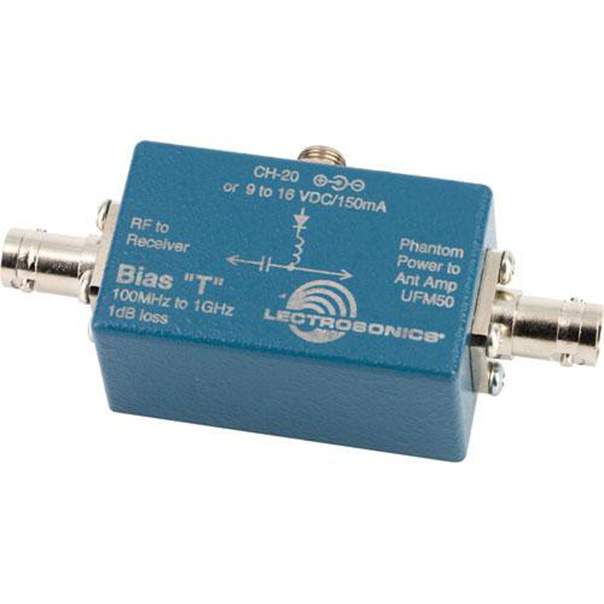 Lectrosonics BiasT Coaxial Antenna Inline Power for UFM230 Filter/Amp