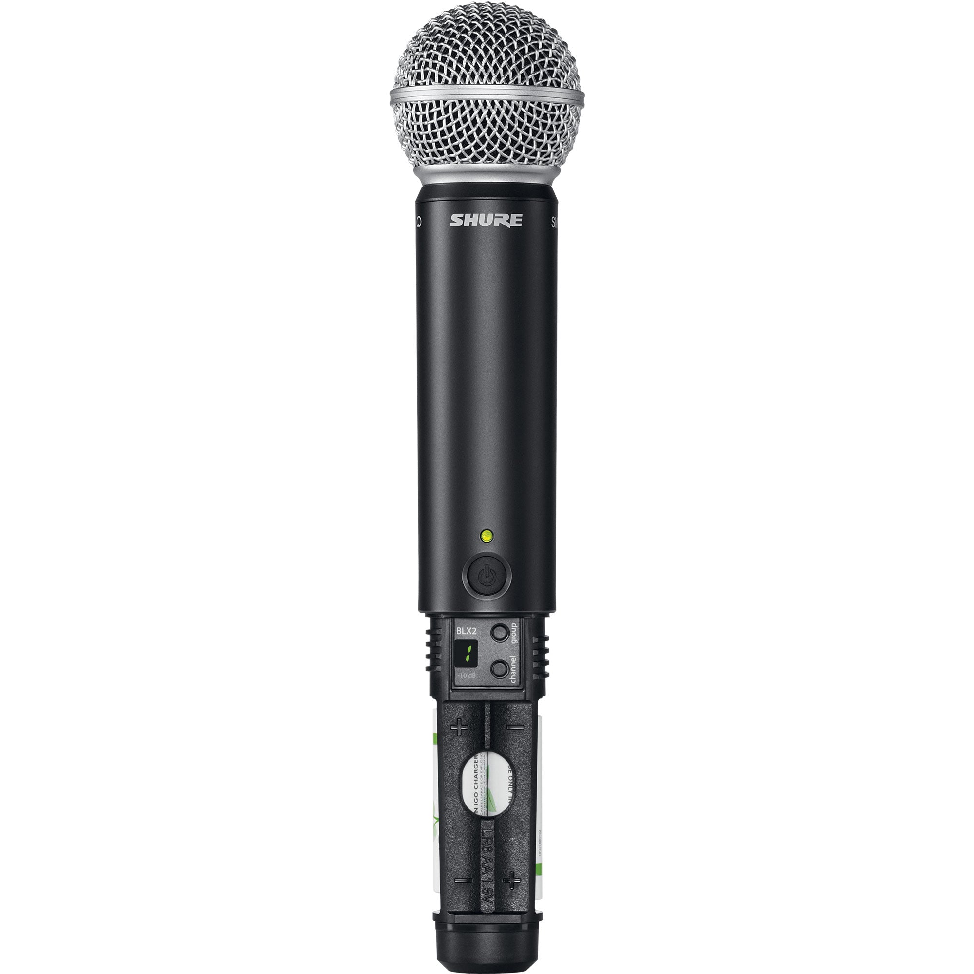 Shure BLX24R/SM58 Rackmount Wireless Handheld Microphone System with SM58 Capsule (H9: 512-542 MHz)