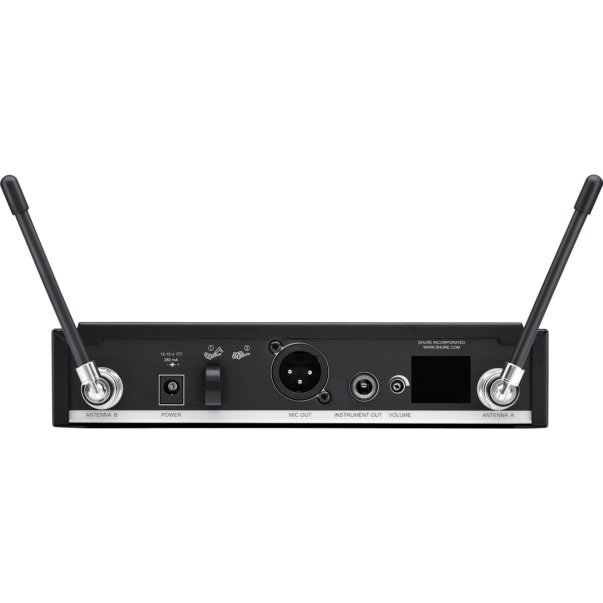 Shure BLX14R/W93 Rackmount Wireless Omnidirectional Lavalier Microphone System (H9: 512-542 MHz)