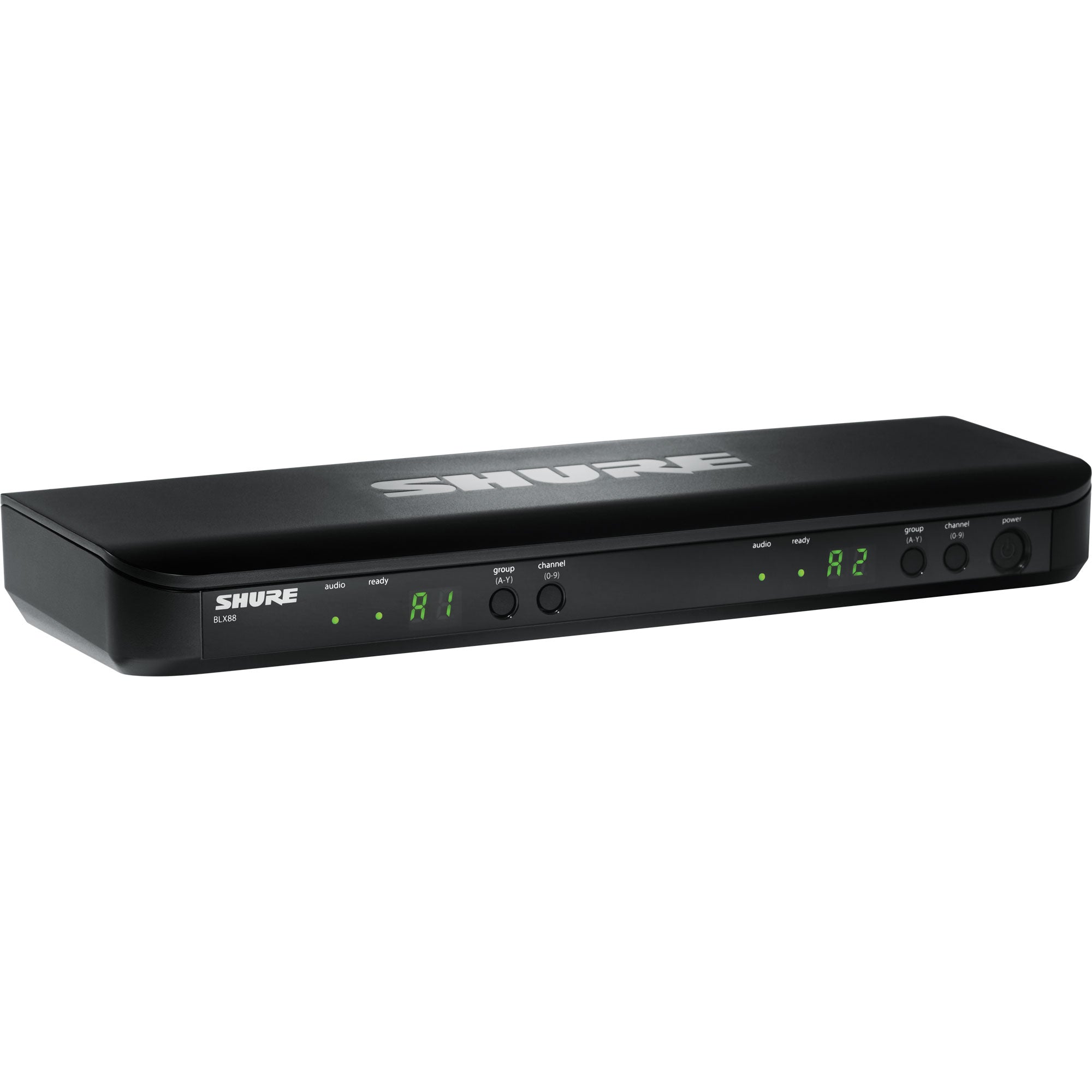 Shure BLX1288/CVL Dual-Channel Wireless Combo Lav & Handheld Microphone System (H10: 542-572 MHz)