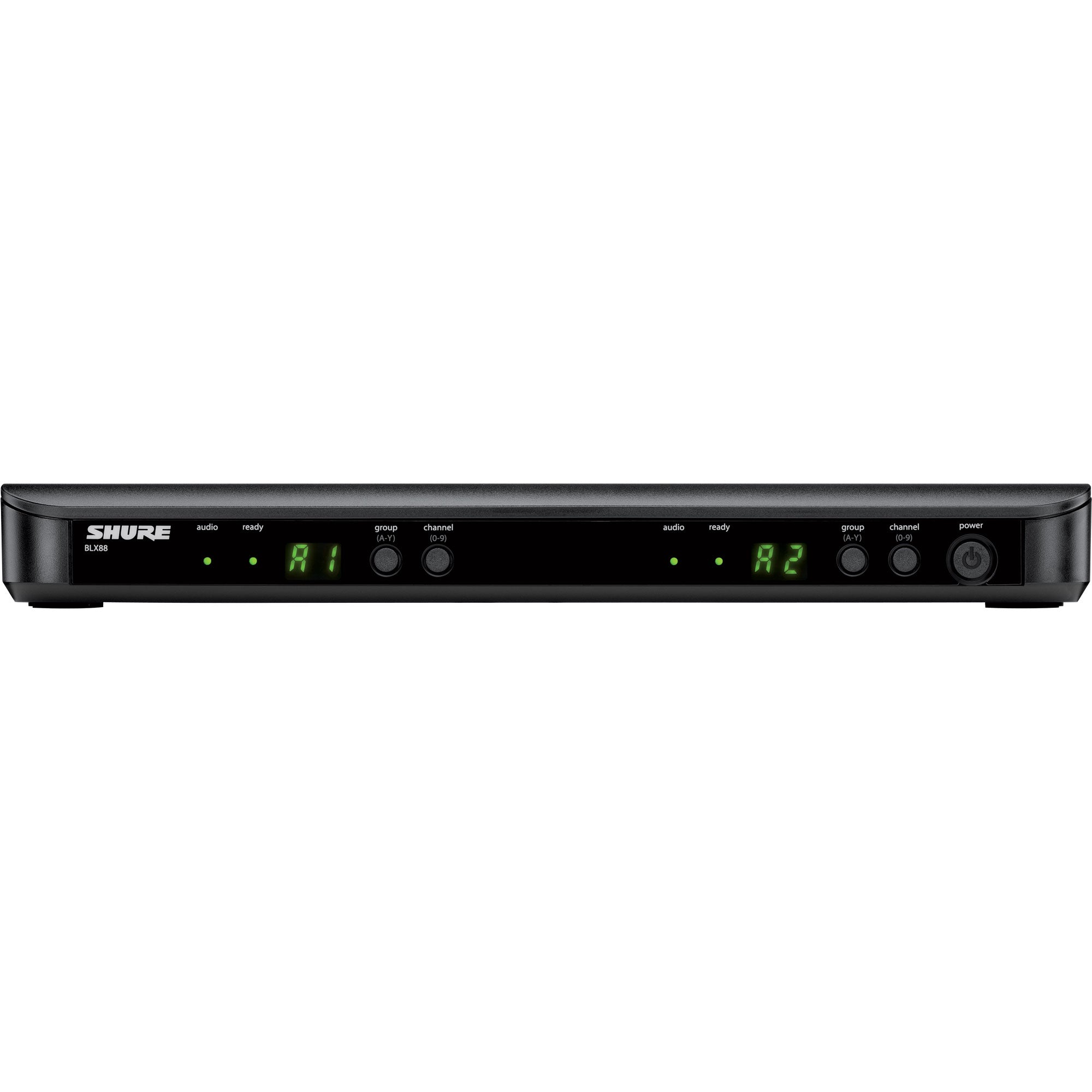 Shure BLX1288/CVL Dual-Channel Wireless Combo Lav & Handheld Microphone System (H9: 512-542 MHz)