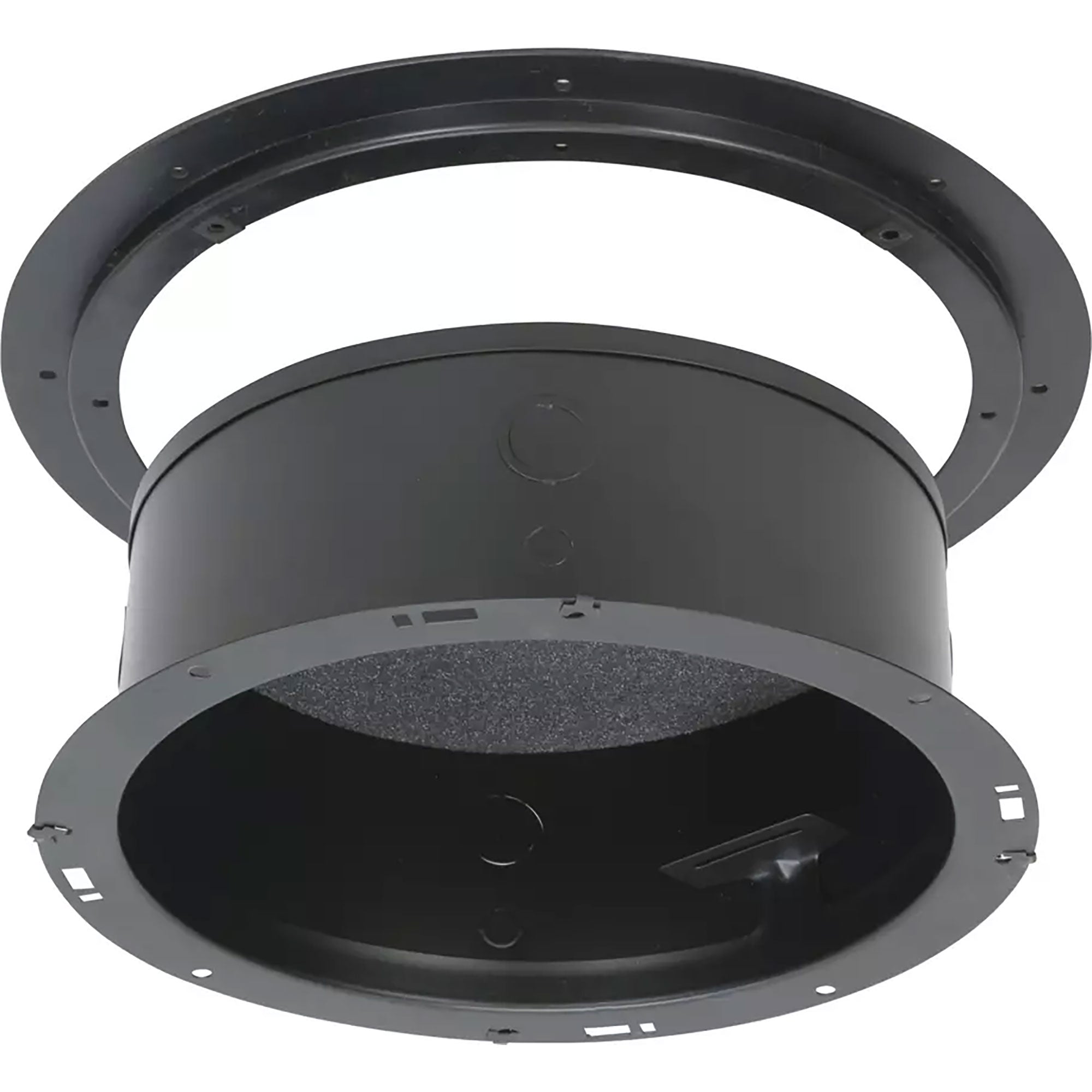 Lowell BME84 Steel Enclosure with Plastic Trim Ring for 8" Speaker, Blind Mount (3 Pack)