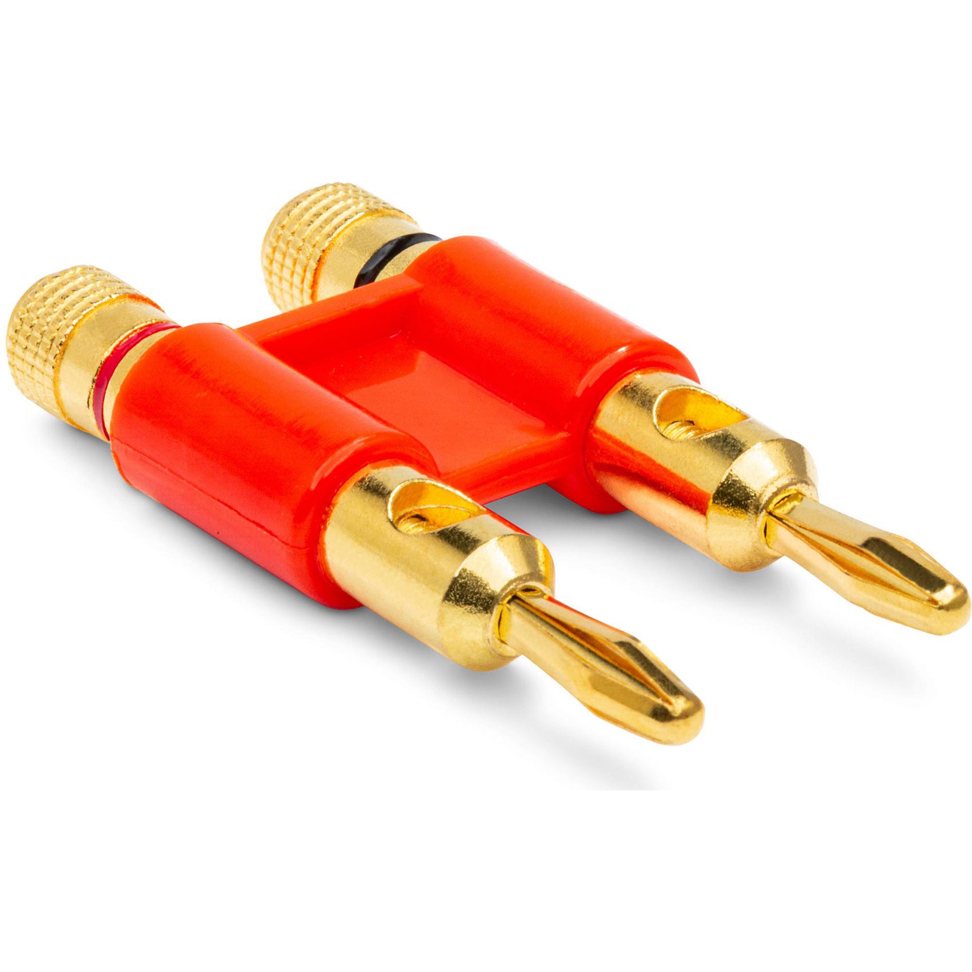 Hosa BNA-260 Dual Banana Plug (Red)