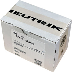 Neutrik BPX-3 Color Coding Boot for PX Series (Orange, Box of 100) Image 1