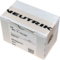 Neutrik BPX-4 Color Coding Boot for PX Series (Yellow, Box of 100) Image 1