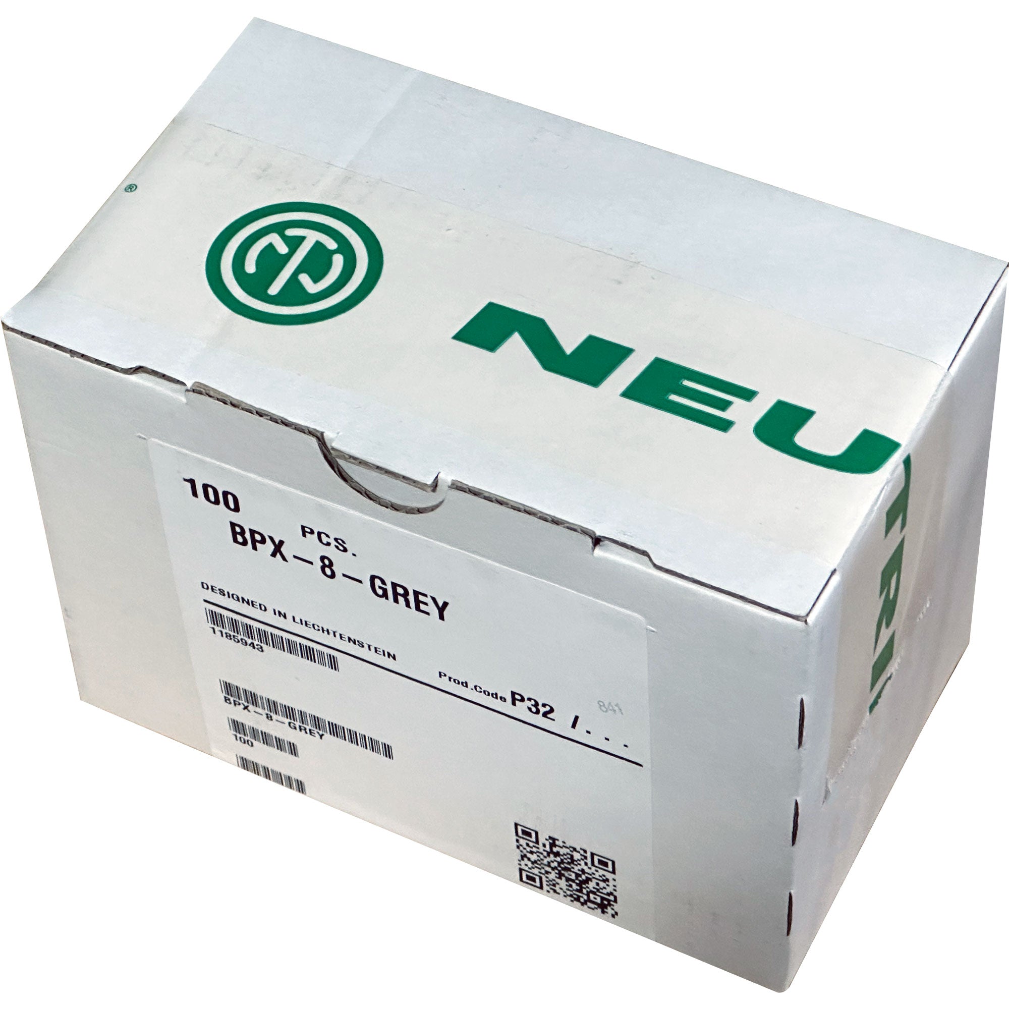 Neutrik BPX-8 Color Coding Boot for PX Series (Grey, Box of 100)
