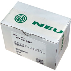 Neutrik BPX-8 Color Coding Boot for PX Series (Grey, Box of 100) Image 1