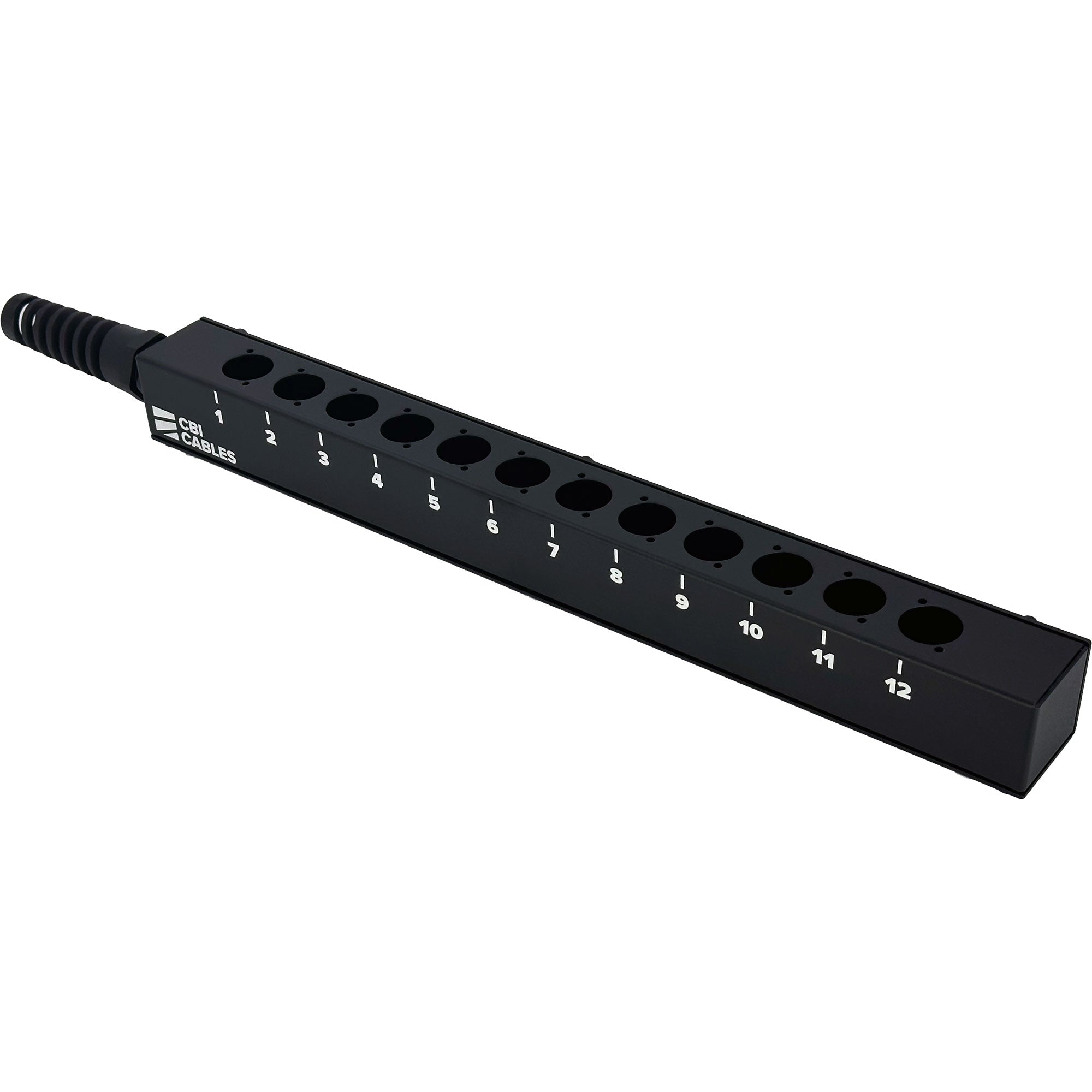 CBI BR-DROP12-BX Unloaded Stage Drop Box for Audio Snake (12 Neutrik Holes)