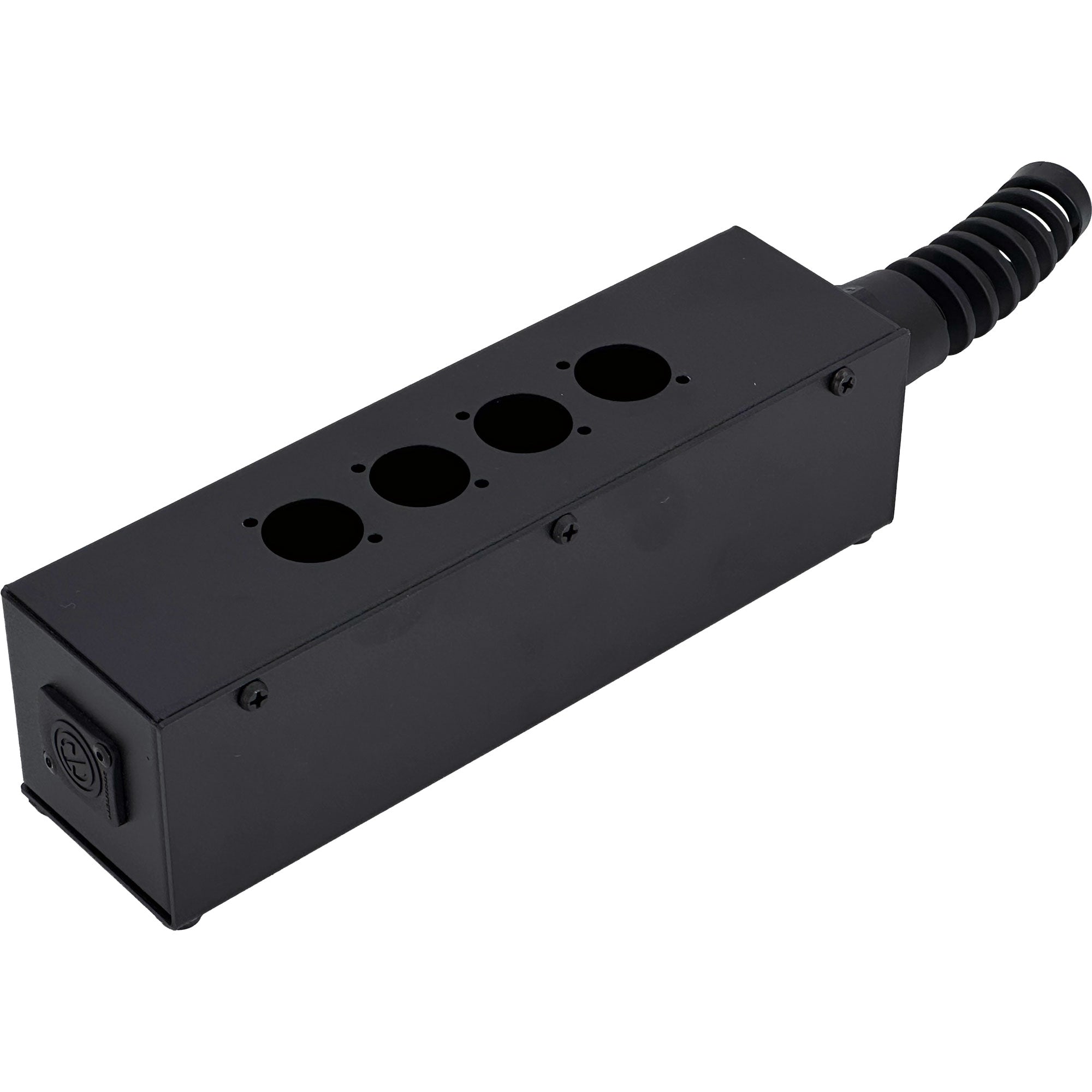CBI BR-DROP4-BX Unloaded Stage Drop Box for Audio Snake (4 Neutrik Holes)