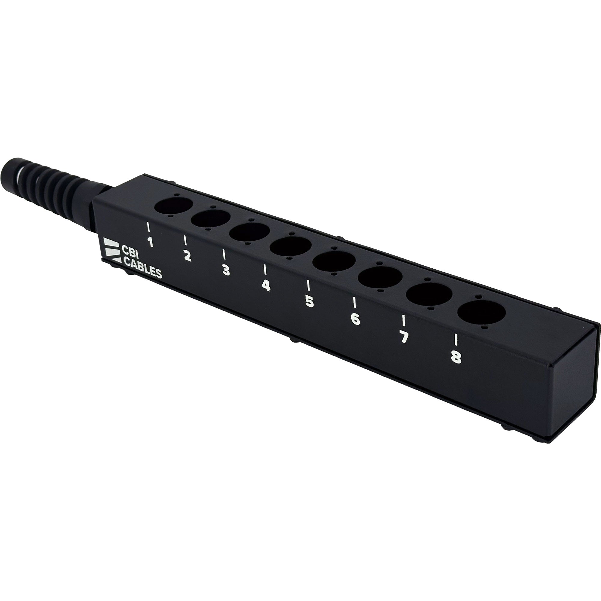 CBI BR-DROP8-BX Unloaded Stage Drop Box for Audio Snake (8 Neutrik Holes)