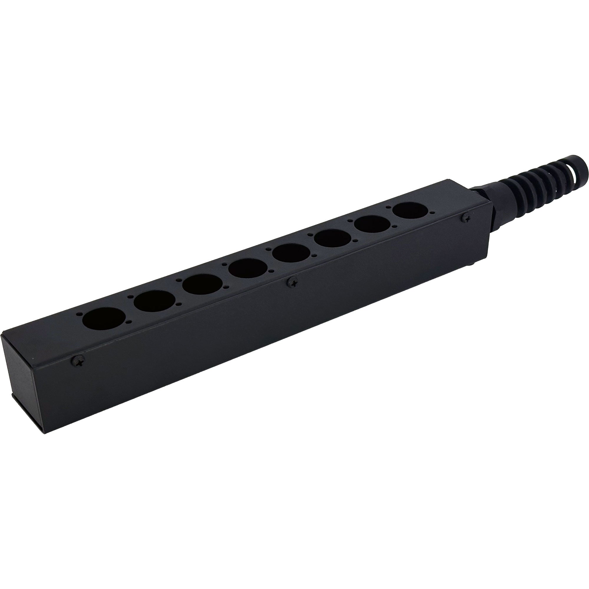 CBI BR-DROP8-BX Unloaded Stage Drop Box for Audio Snake (8 Neutrik Holes)