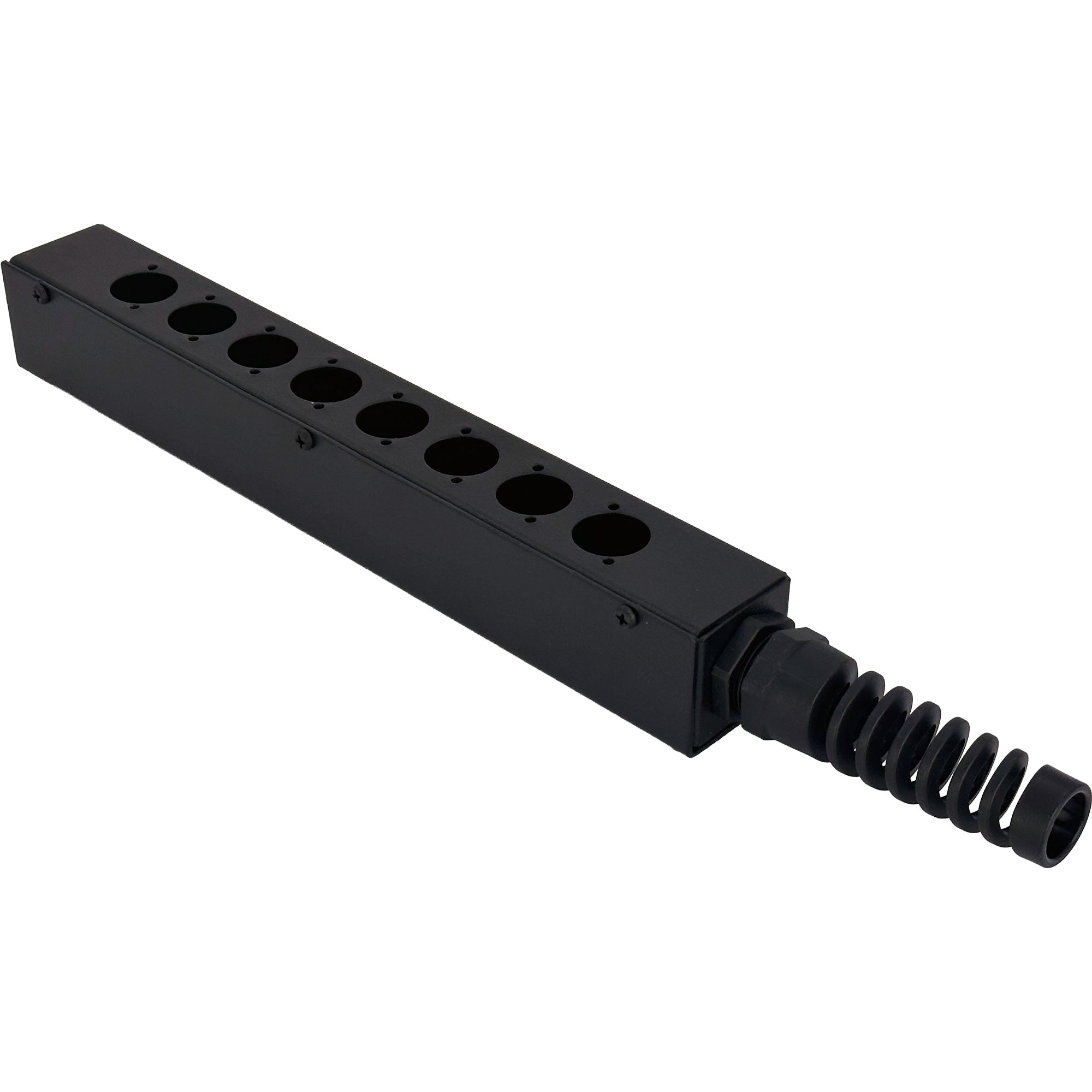 CBI BR-DROP8-BX Unloaded Stage Drop Box for Audio Snake (8 Neutrik Holes)
