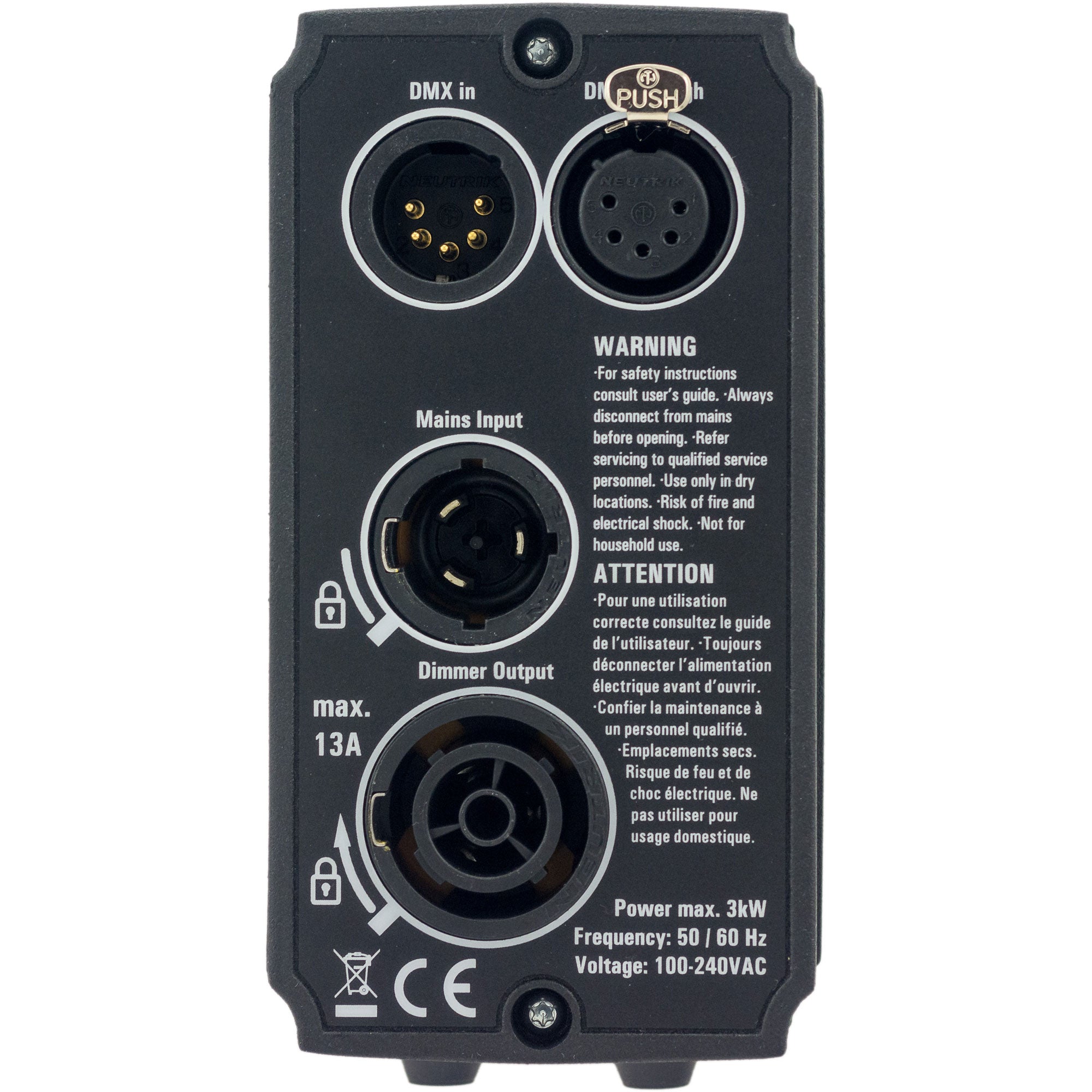 Swisson XSD-S3-YC-5 1x3kW Sine Wave Dimmer (powerCON TRUE1)