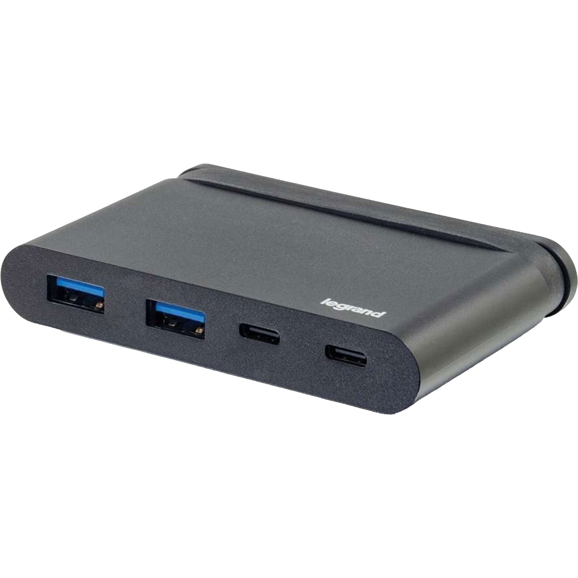 C2G 4-Port USB 3.1 Gen 1 Type-C & A Hub with 100W Power Delivery