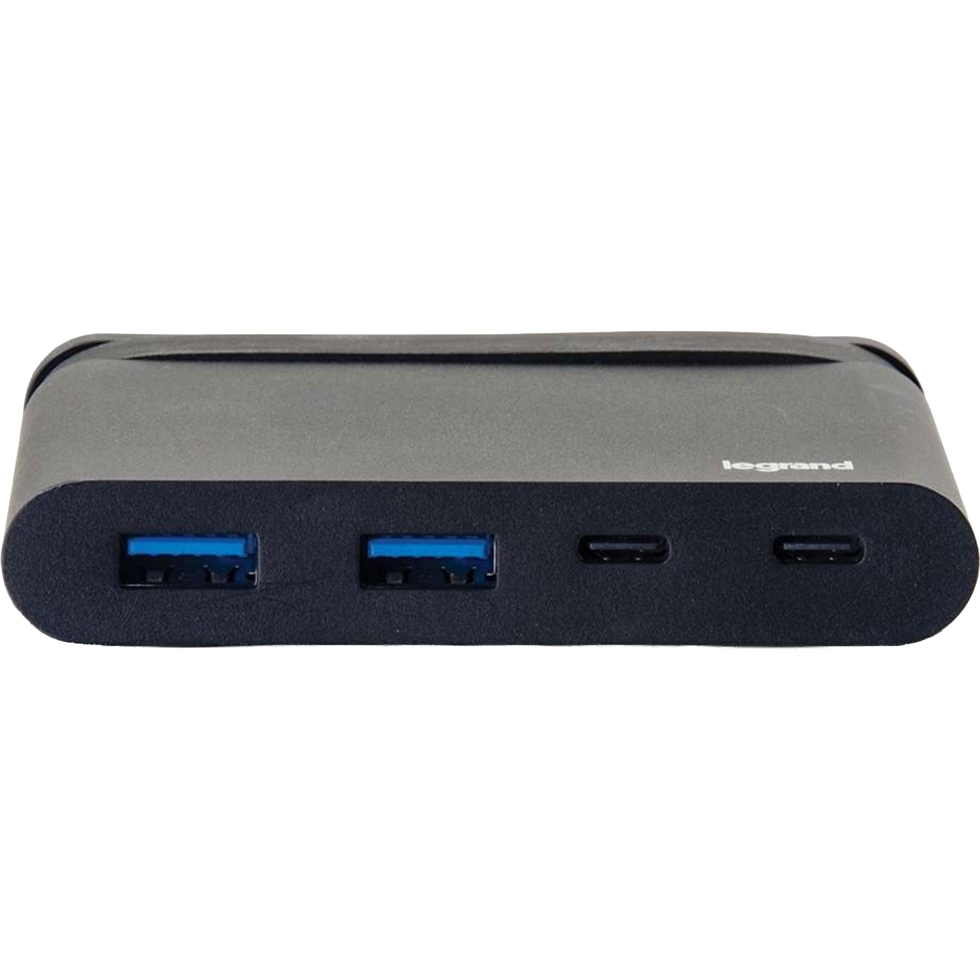C2G 4-Port USB 3.1 Gen 1 Type-C & A Hub with 100W Power Delivery