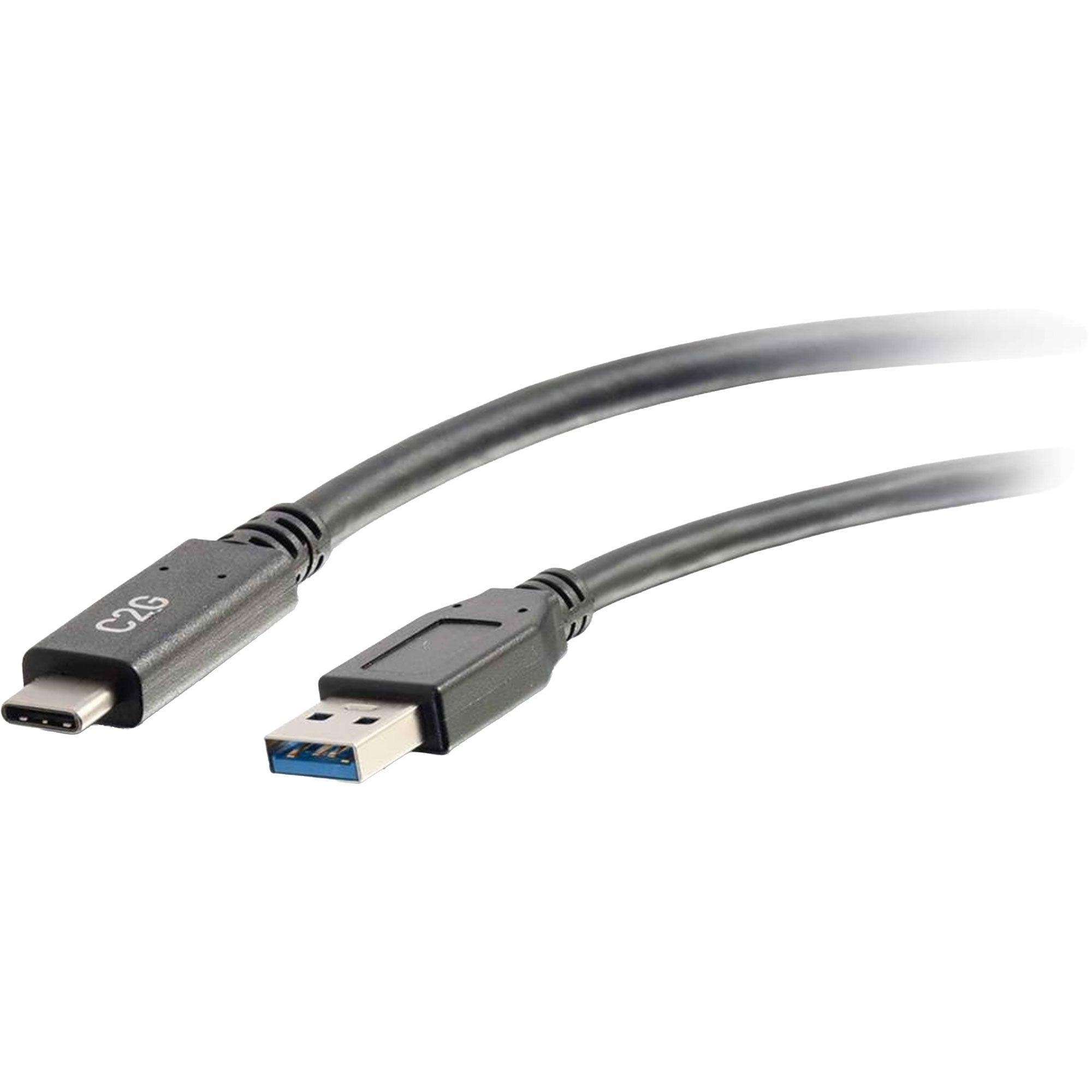 C2G 28832 USB-C Male to USB-A Male SuperSpeed USB 5Gbps Cable (6') Image 1