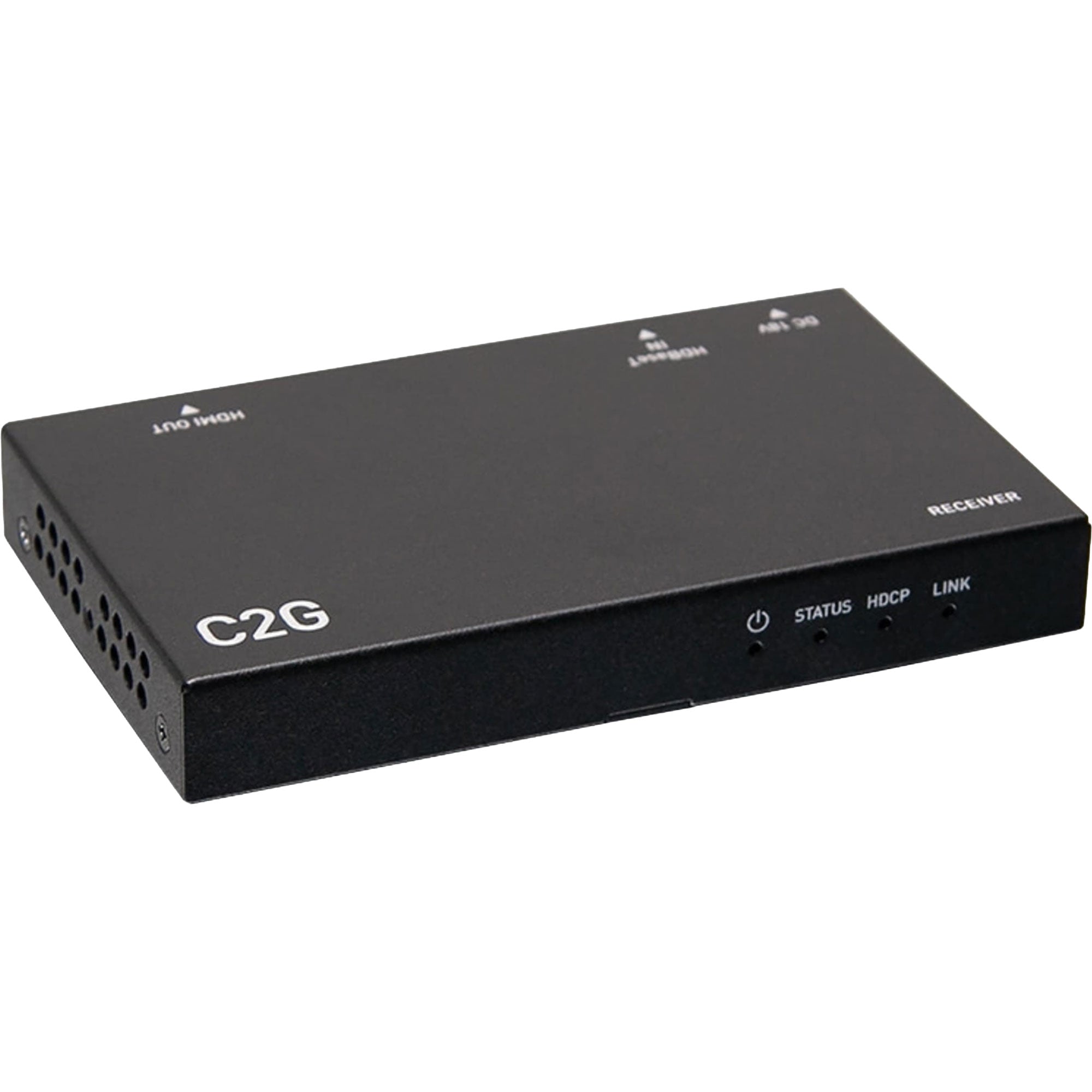 C2G C2G30010 HDMI HDBaseT Extender over Cat Box Transmitter to Box Receiver - 4K 60Hz
