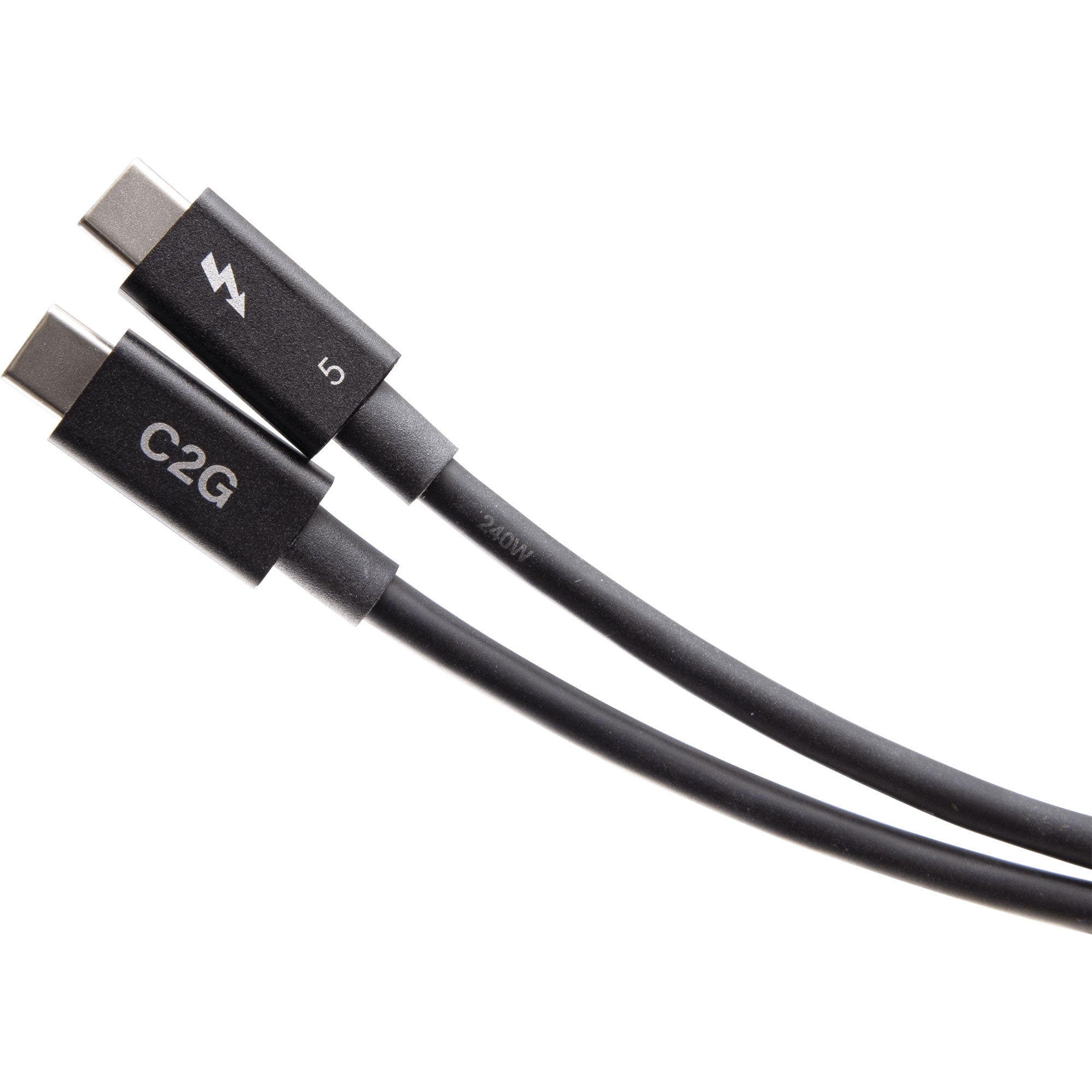 C2G C2G28821 Thunderbolt 5 USB-C Cable (3.3', 80Gbps) Image 2