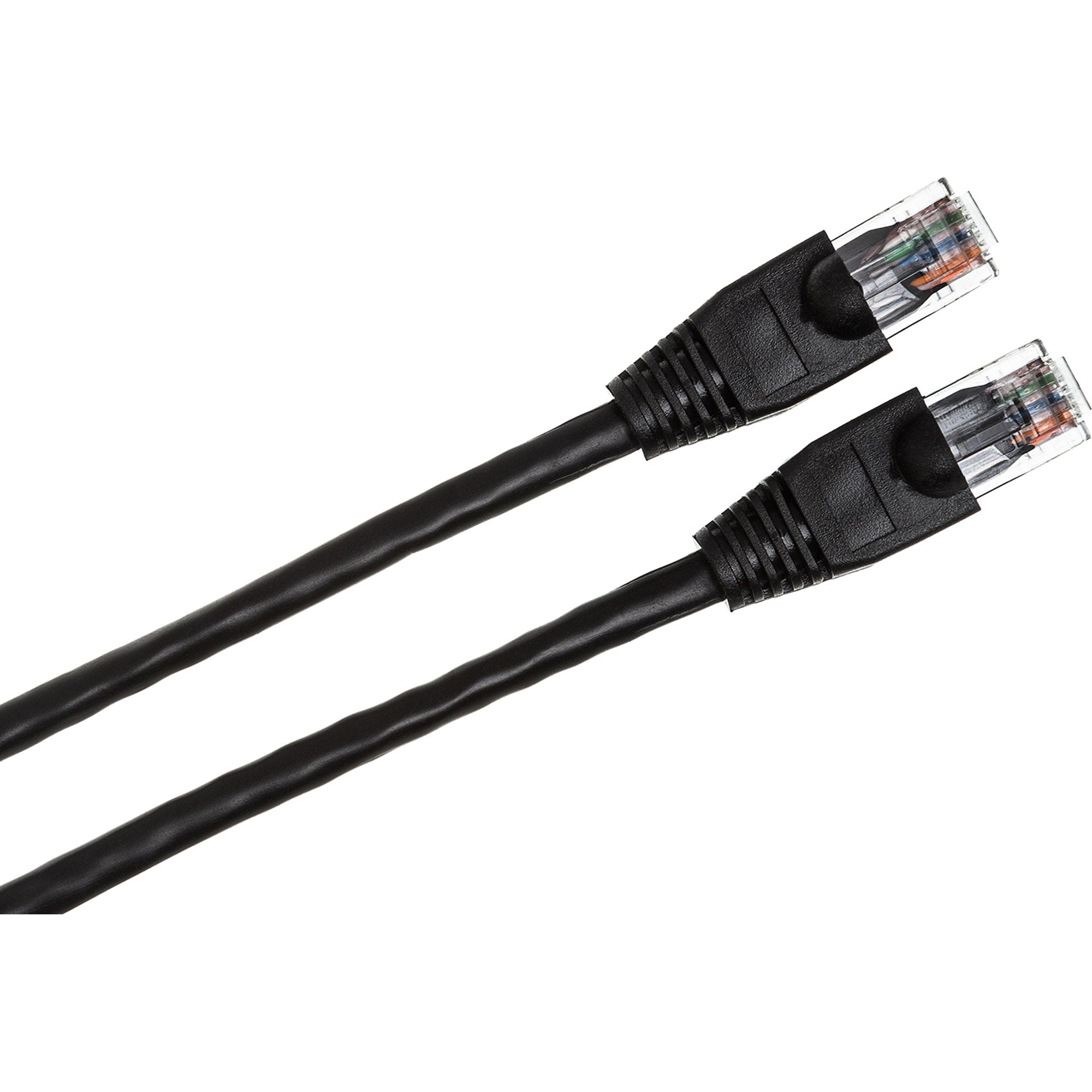 Hosa CAT-510BK Cat5e 10/100 Base-T RJ-45 Ethernet Cable (10', Black)