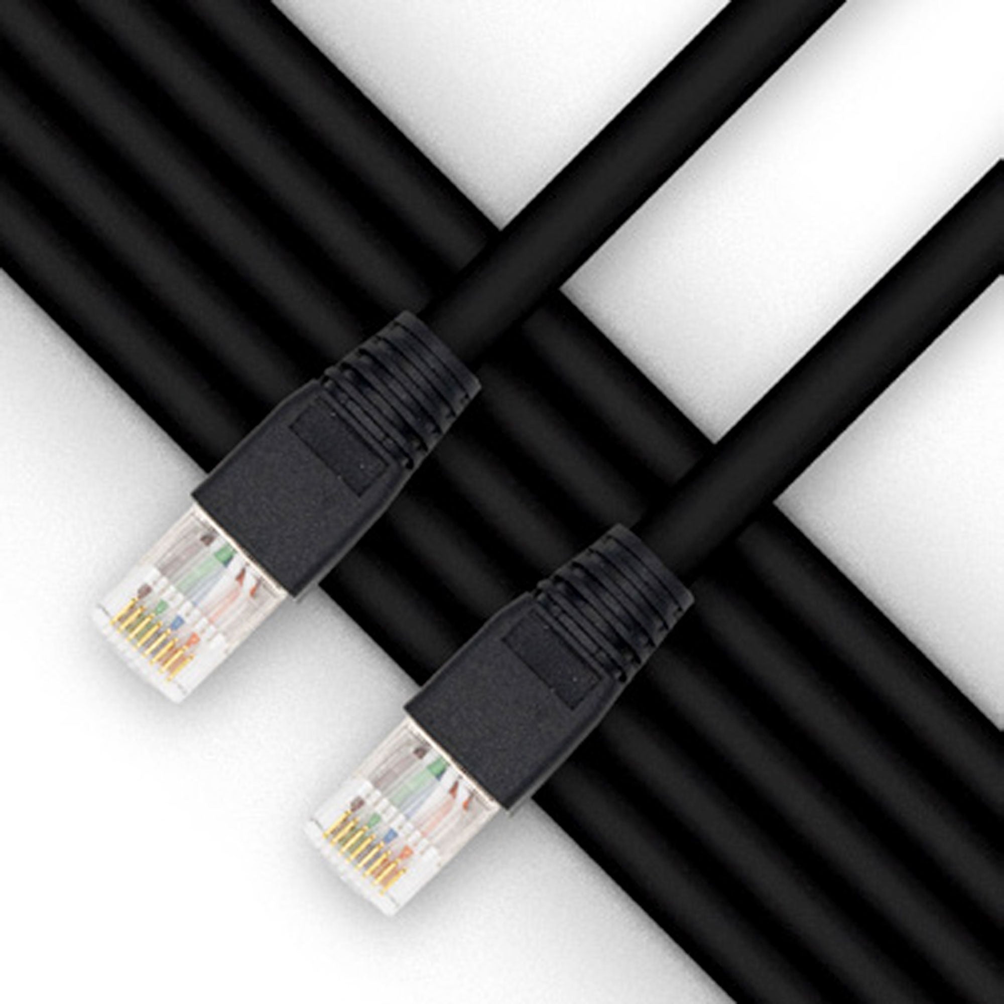 CBI CAT6S-200-2RB Shielded Tactical Rugged RJ45 Cat6 Ethernet Networking Cable (200')