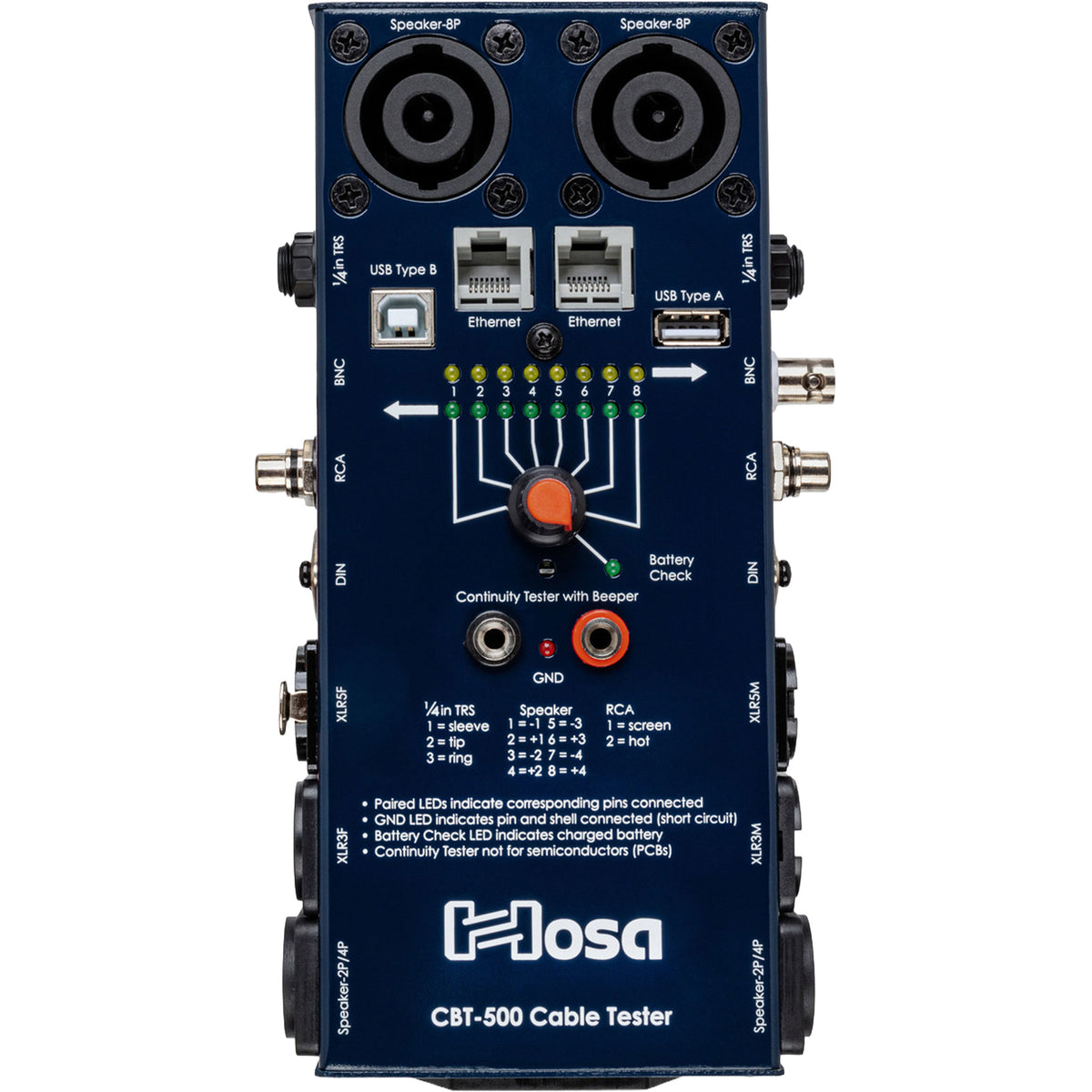 Hosa CBT-500 Audio Cable Tester