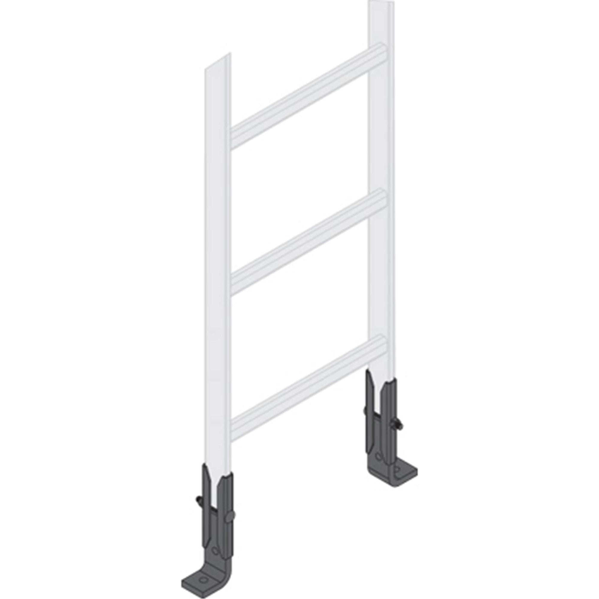 Middle Atlantic CLH-RES Cable Ladder End Support Hardware (1 Pair)