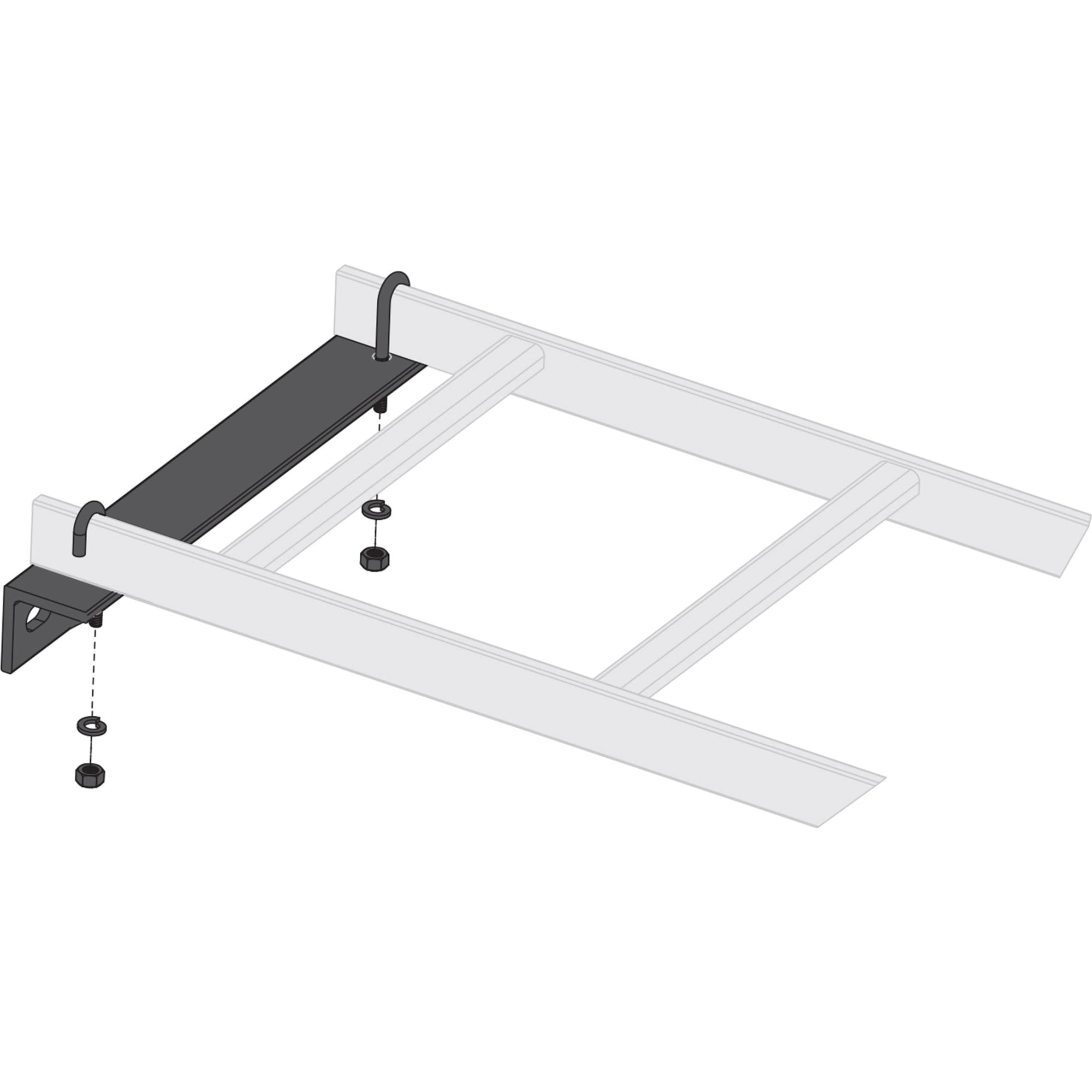 Middle Atlantic CLH-WRS-W18-W24 Cable Ladder Wall Support Hardware