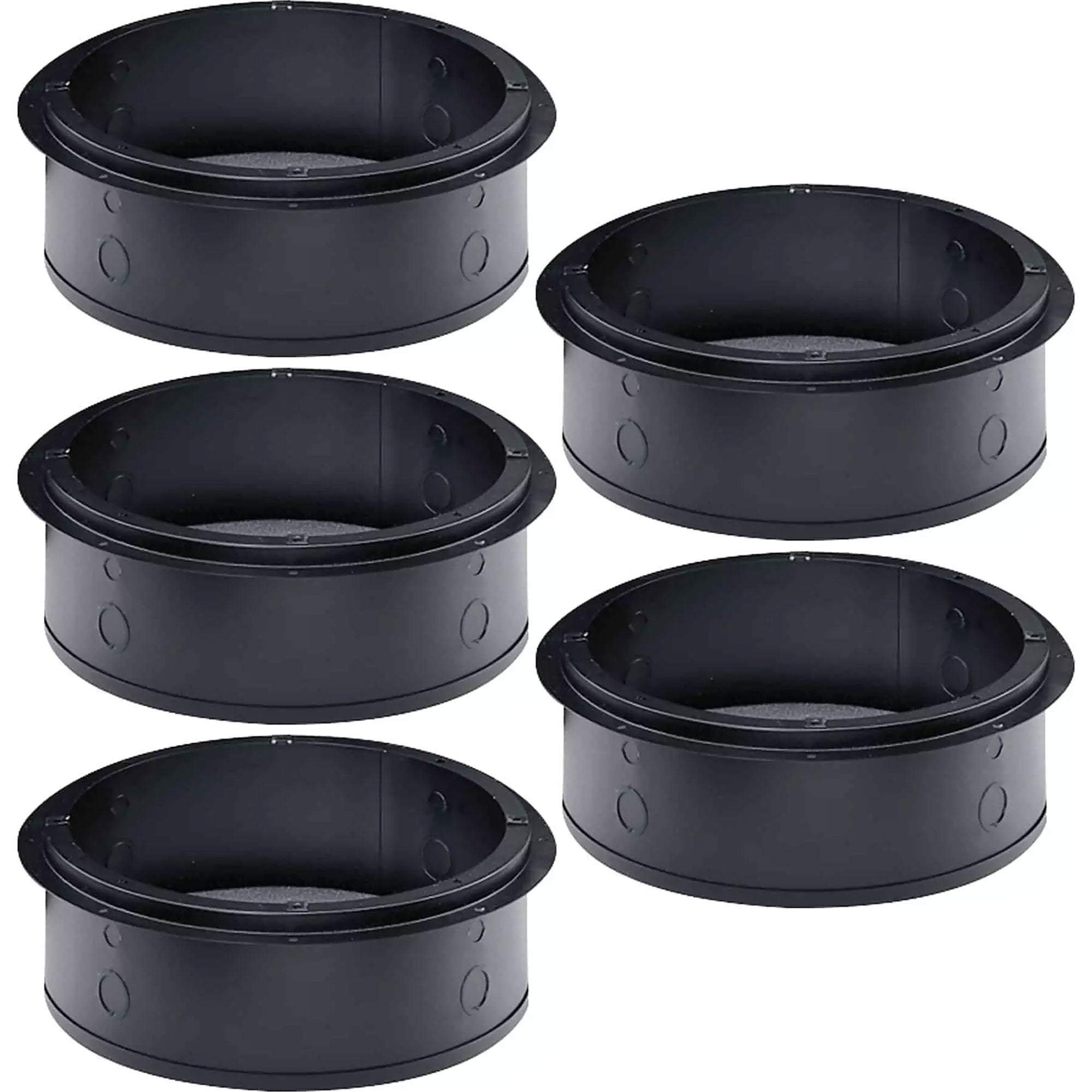 Lowell CP84 Steel Enclosure with Flange for 8" Speaker, Recessed (5 Pack)