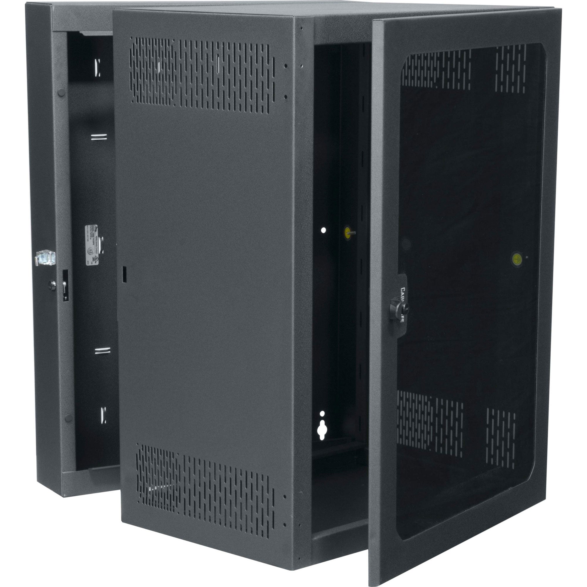 Middle Atlantic CWR-18-32PD CableSafe Wall Mount Rack 18U
